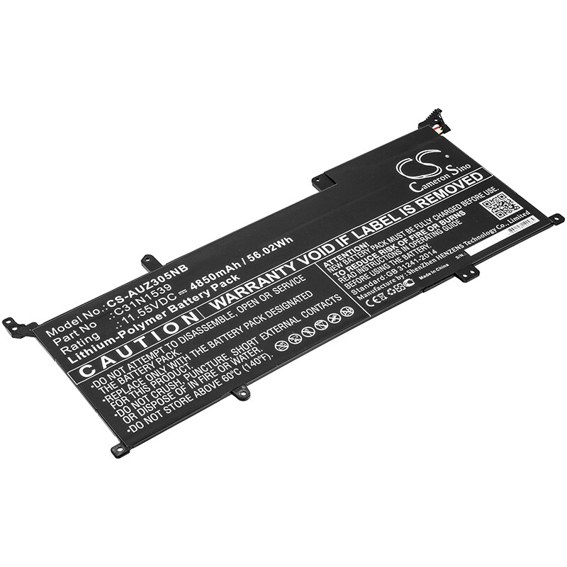 Batteri till Notebook, Bärbar dator för Asus Zenbook UX305UA, Zenbook UX305UAB m.fl.