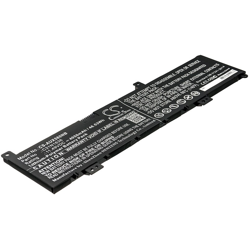 Batteri till Notebook, Bärbar dator för Asus VivoBook Pro 15, N580, N580GD m.fl.