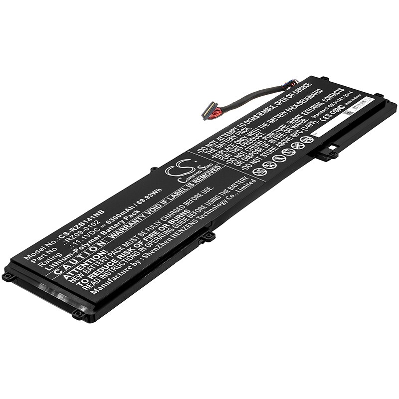 Batteri till Notebook, Bärbar dator för Razer Blade 14 2015, RZ09-01161R32 m.fl.