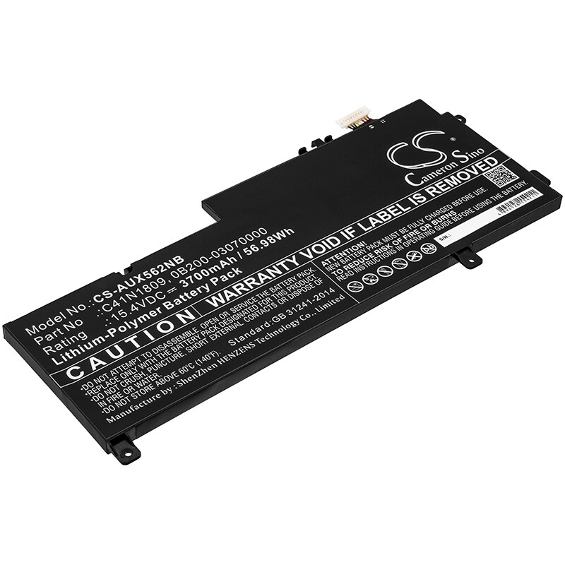 Batteri till Notebook, Bärbar dator för Asus UX562, UX562FN, UX562FD-2G m.fl.