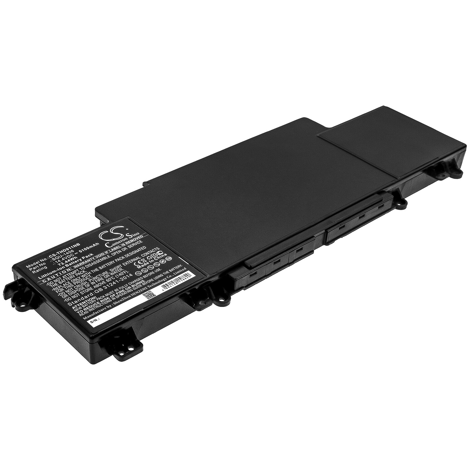 Batteri till Notebook, Bärbar dator för Thunderobot 911M-M1A, 911M-M5, 911M-M3 m.fl.