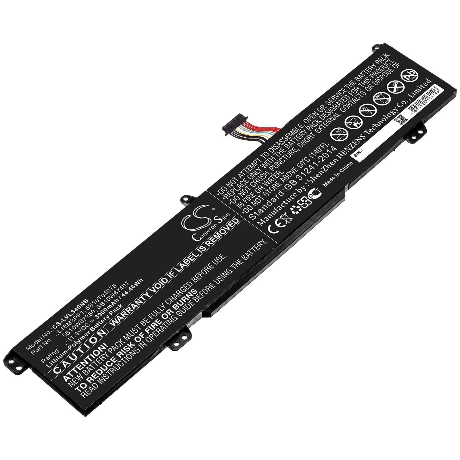 Batteri till Notebook, Bärbar dator för Lenovo IdeaPad L340-15IRH, IdeaPad L340-17IRH