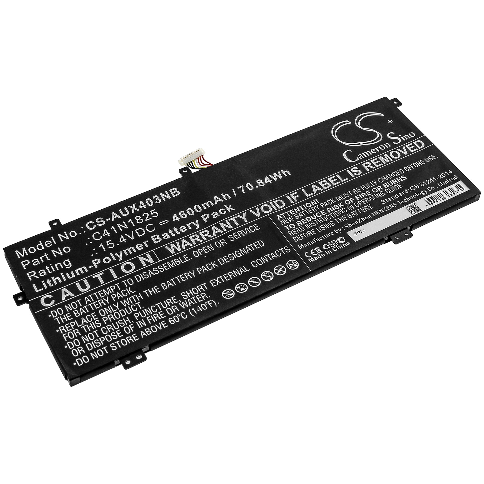 Batteri till Notebook, Bärbar dator för Asus VivoBook 14 X403FA-EB123T, I403FA-2C m.fl.