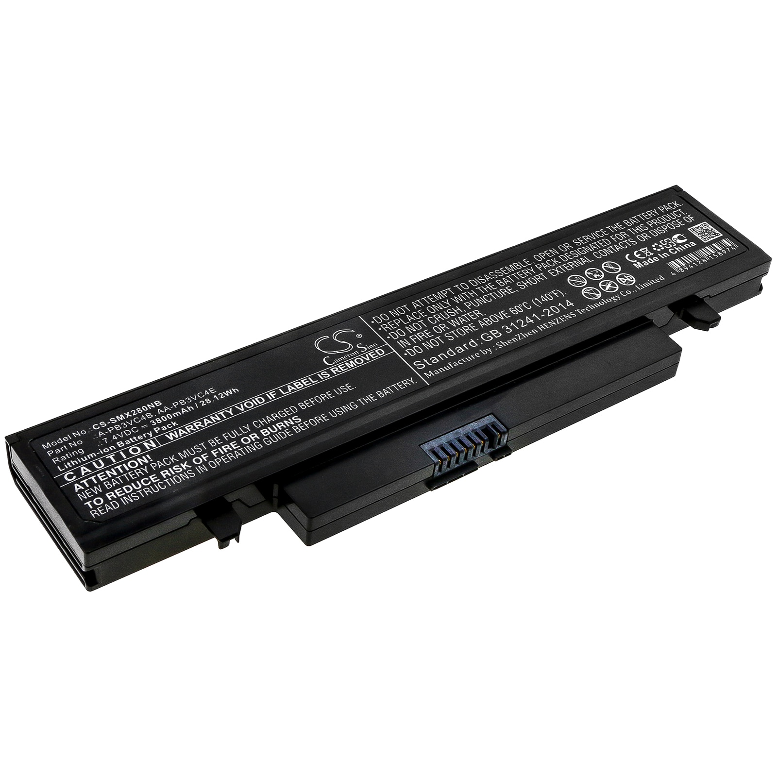 Batteri till Notebook, Bärbar dator för Samsung NP-X280, NT-X181, NT-X280 m.fl.