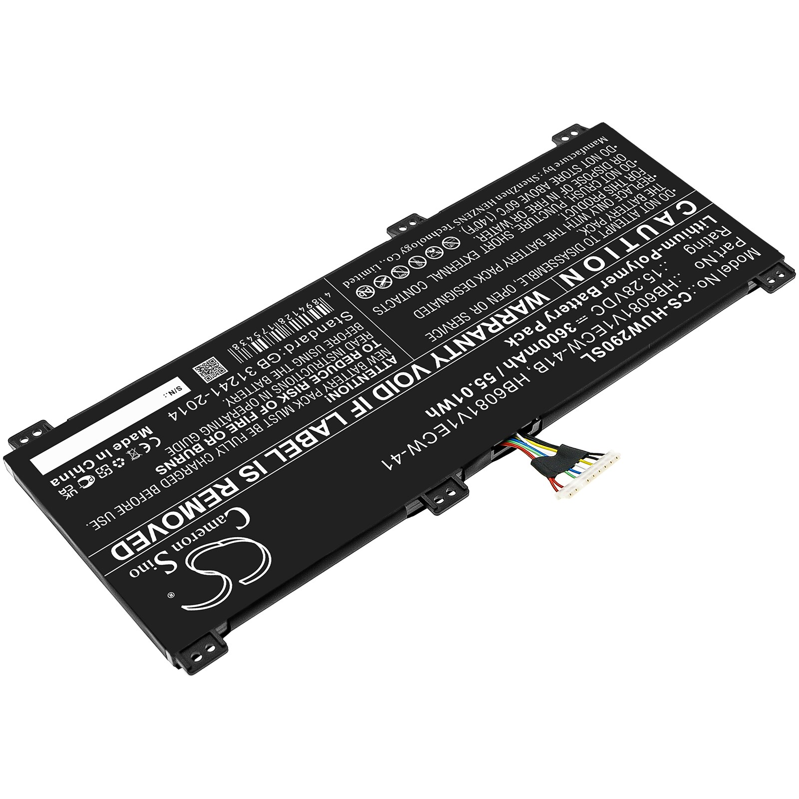 Batteri till Notebook, Bärbar dator för Huawei MateBook D 16, HBL-W29 m.fl.