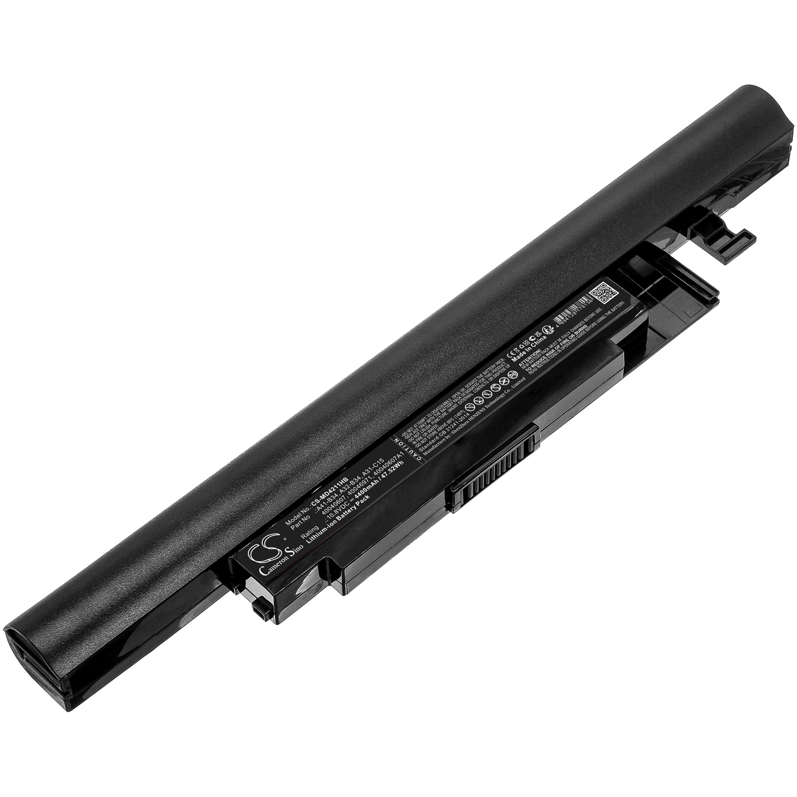 Batteri till Notebook, Bärbar dator för Haier S530, S500-I54200G40T01NDTS, S510 m.fl.
