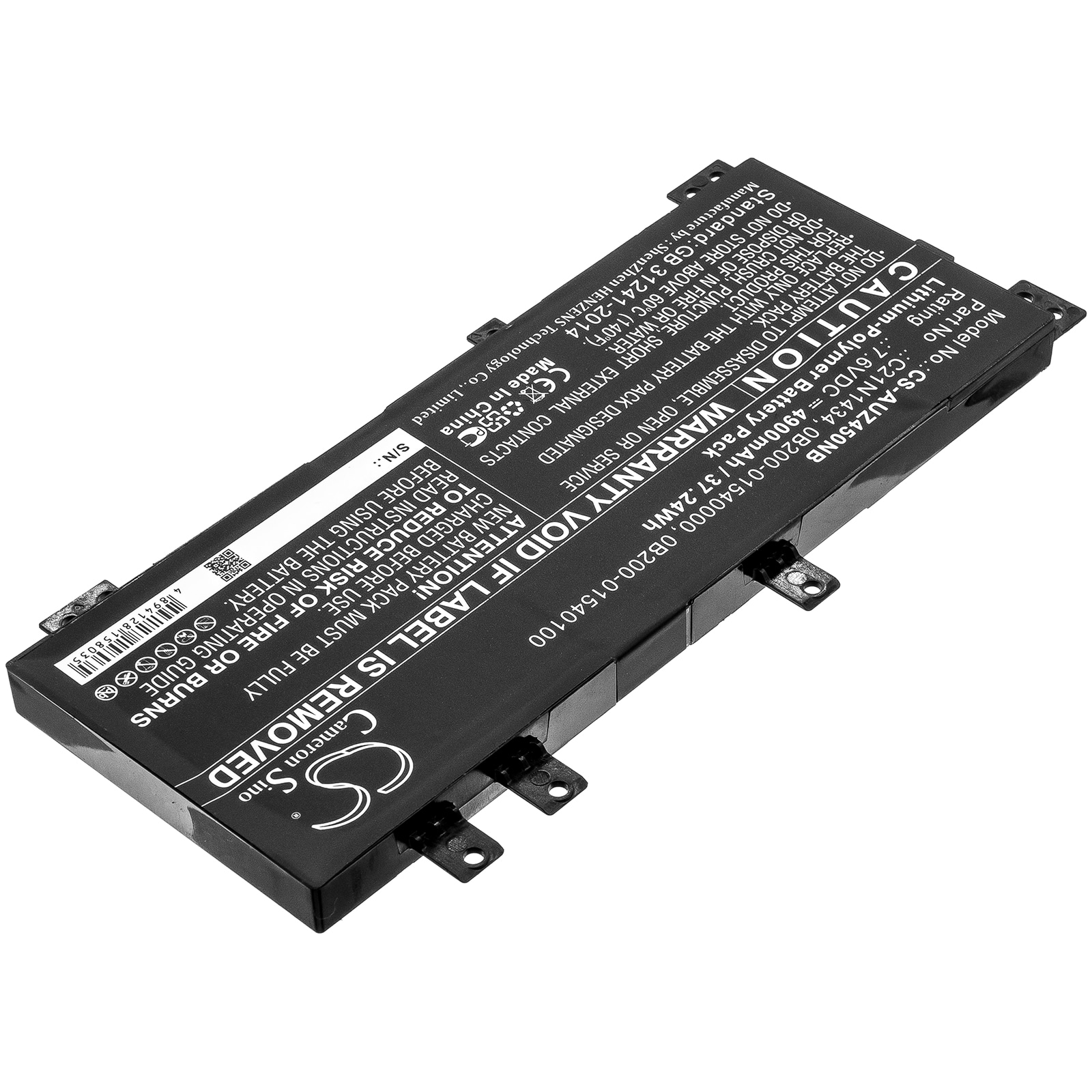 Batteri till Notebook, Bärbar dator för Asus Z450LA-WX006T, Z450UA, Z550MA-1A m.fl.
