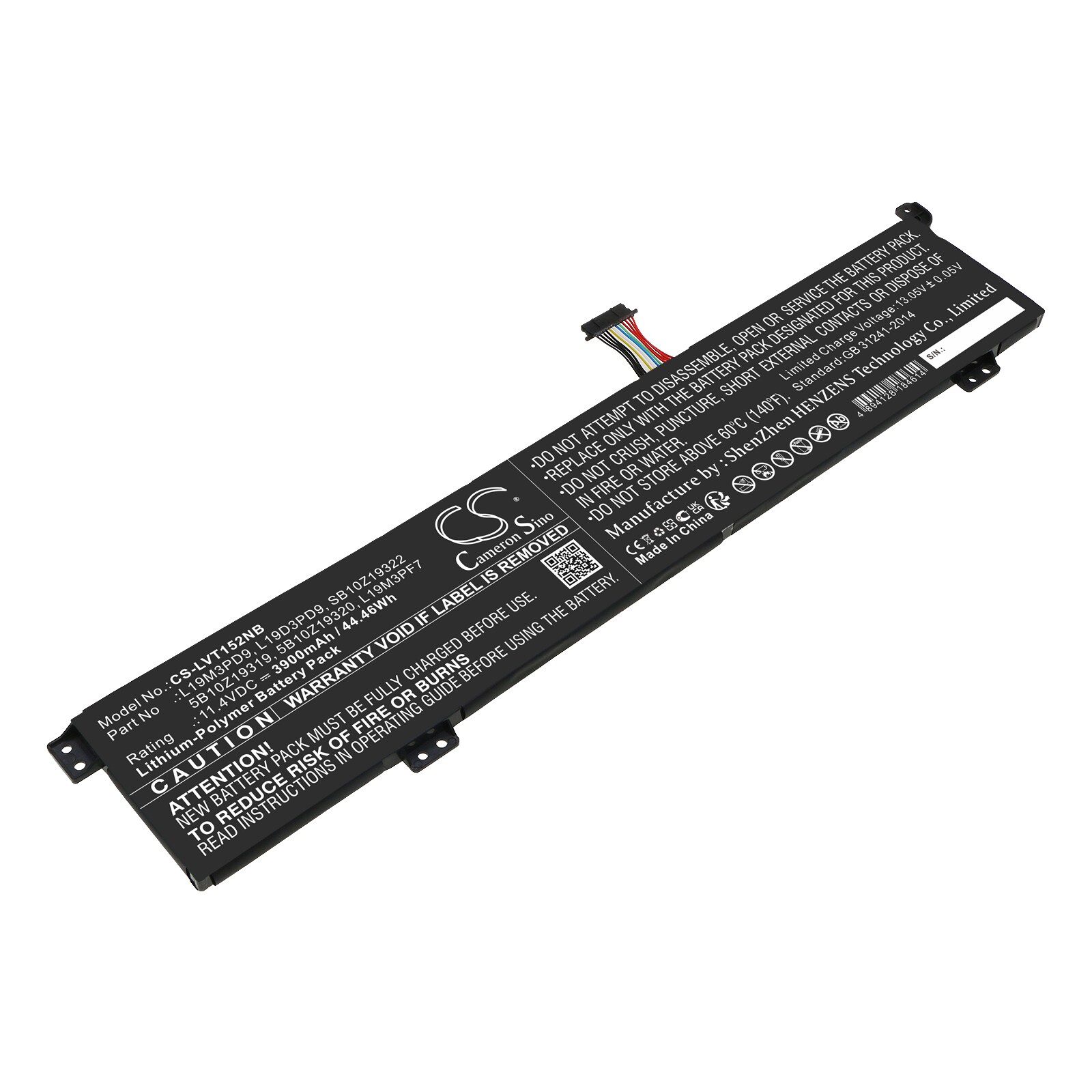 Batteri till Notebook, Bärbar dator för Lenovo ThinkBook 15p G2 ITH 21B10018UK m.fl.