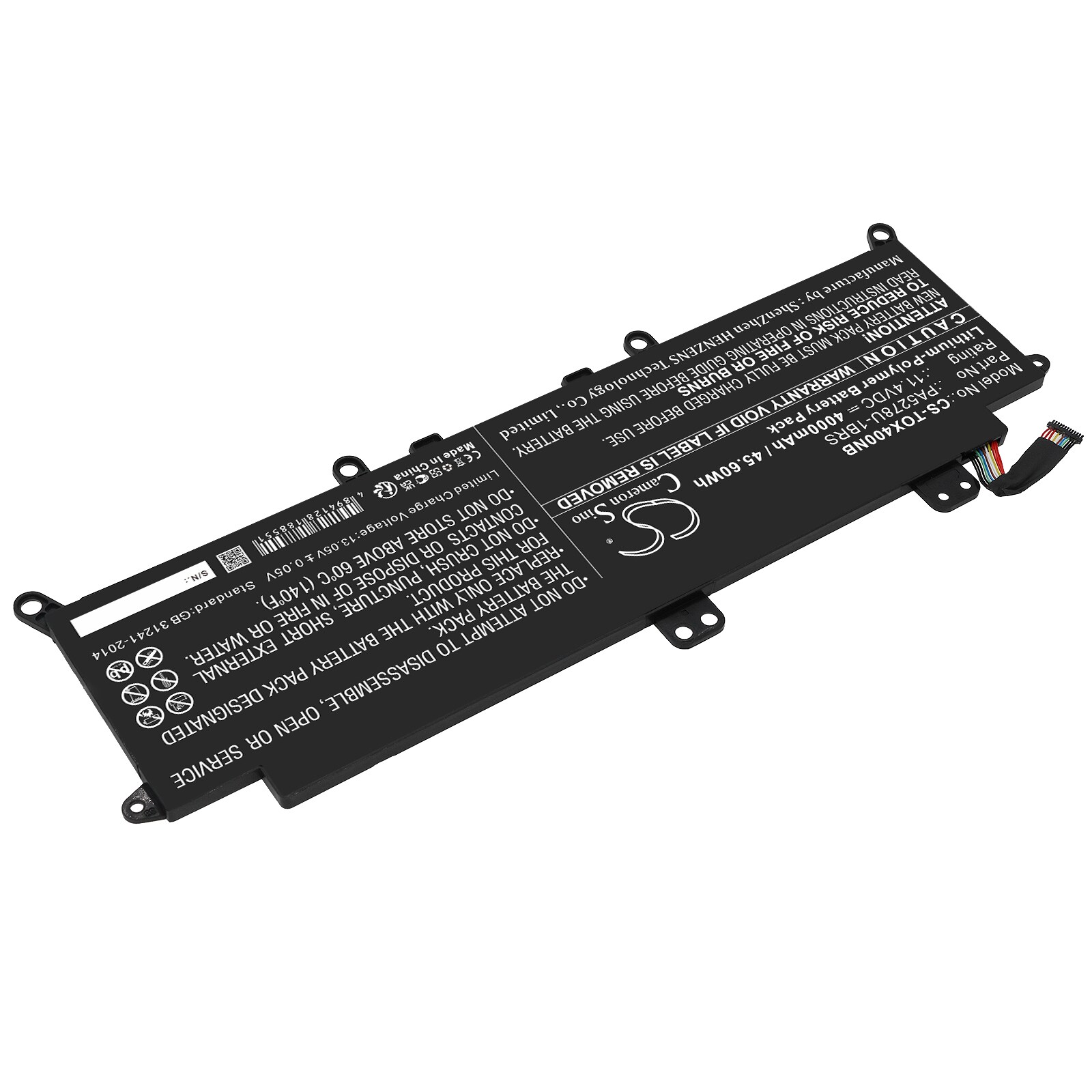 Batteri till Notebook, Bärbar dator för Toshiba Tecra X40-D-145, Tecra X40-D-176 m.fl.