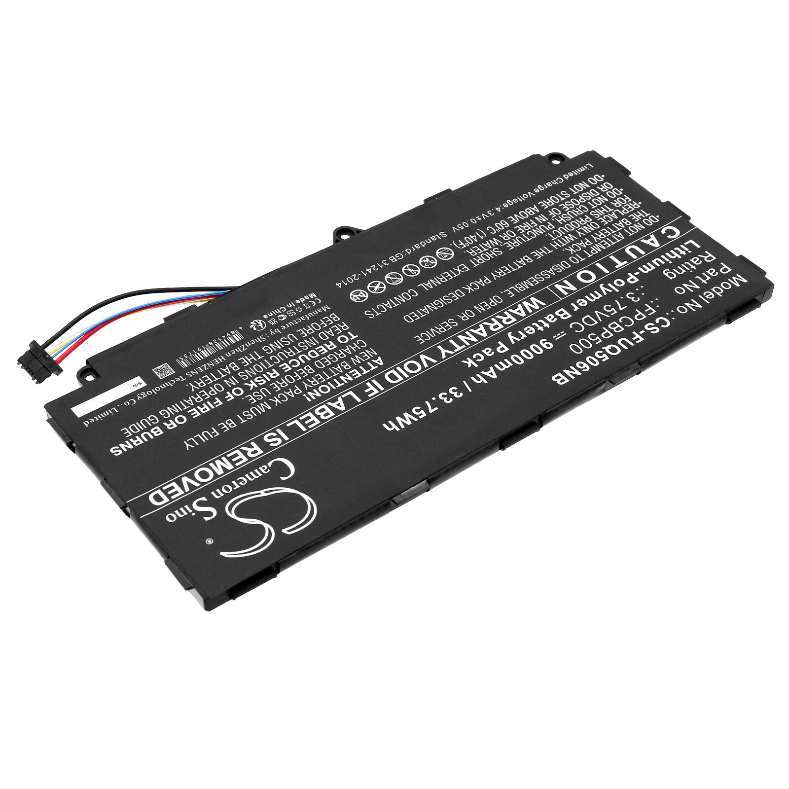 Batteri till Notebook, Bärbar dator för Fujitsu Arrows Tab Q506, Arrows Tab Q507