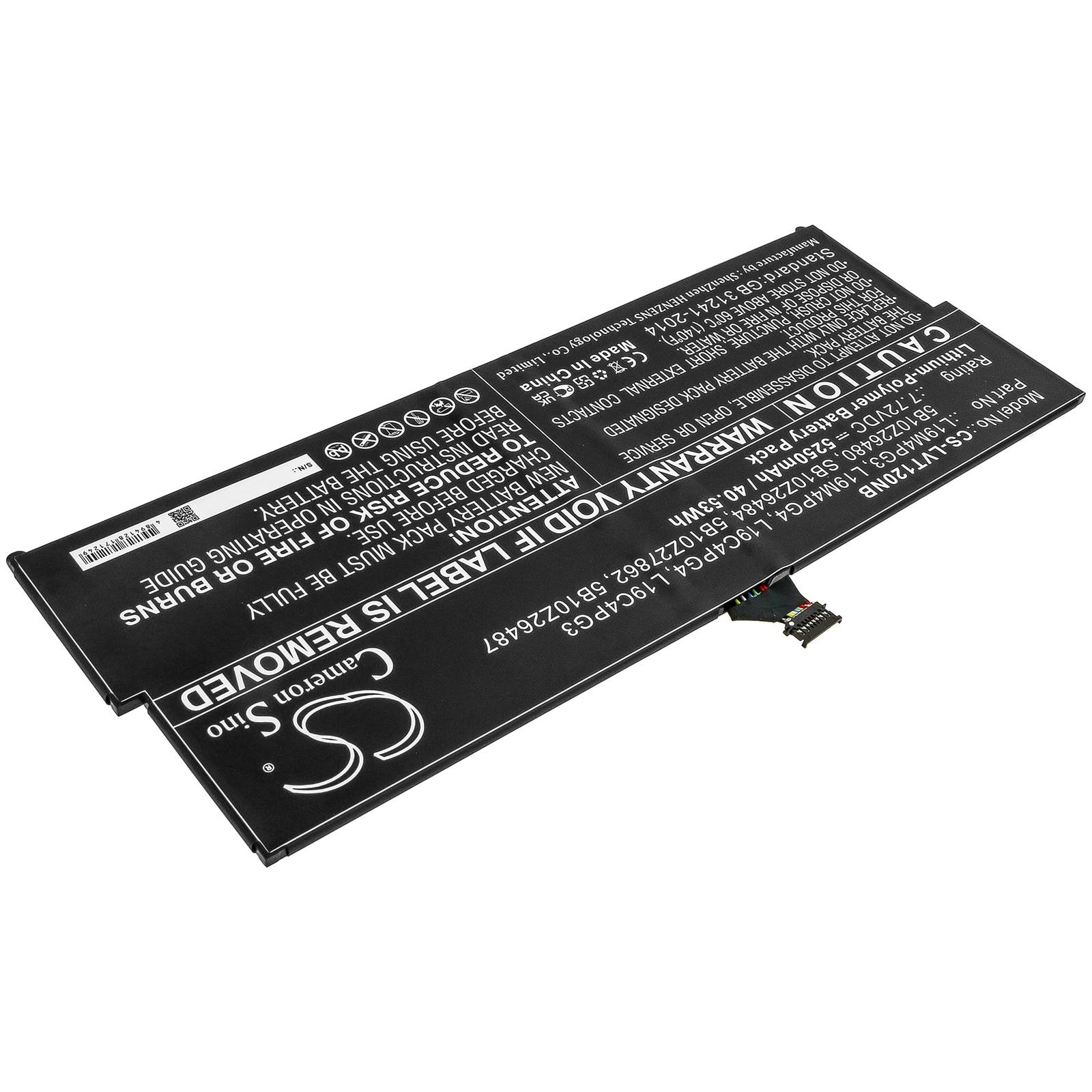 Batteri till Notebook, Bärbar dator för Lenovo ThinkPad X12 Detachable