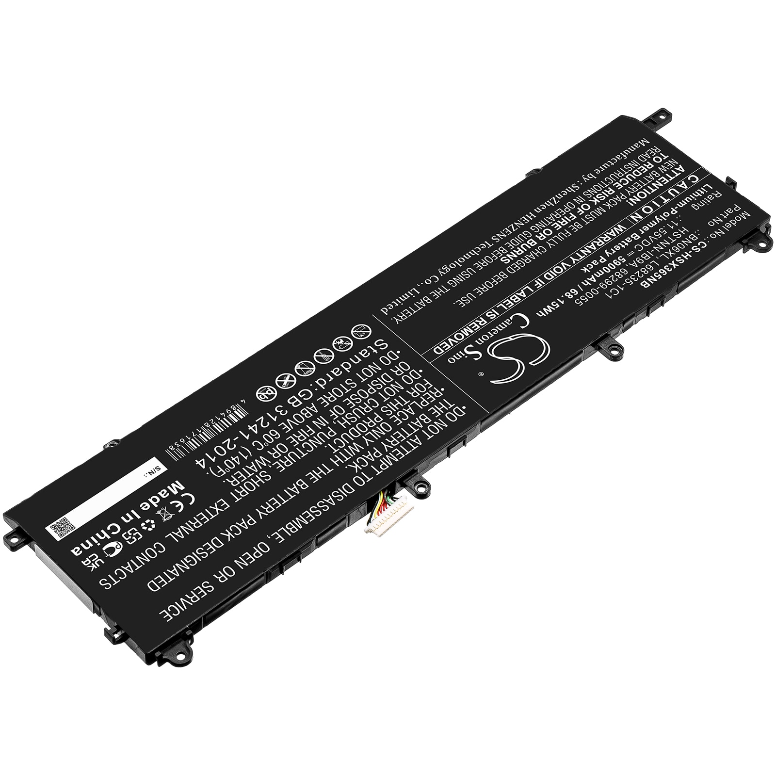 Batteri till Notebook, Bärbar dator för HP Spectre X360 15-EB0005UR m.fl.