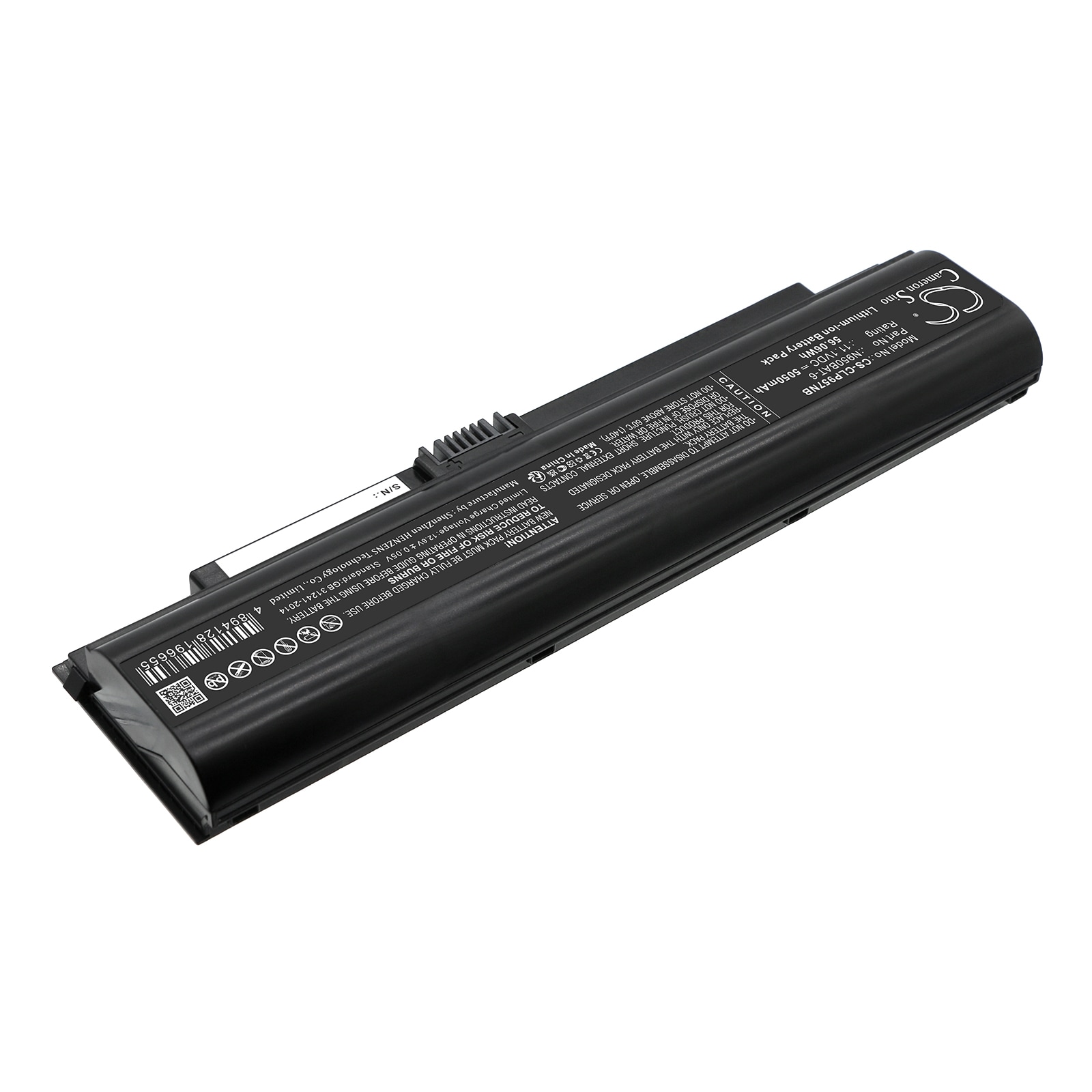 Batteri till Notebook, Bärbar dator för Origin PC EVO16-S