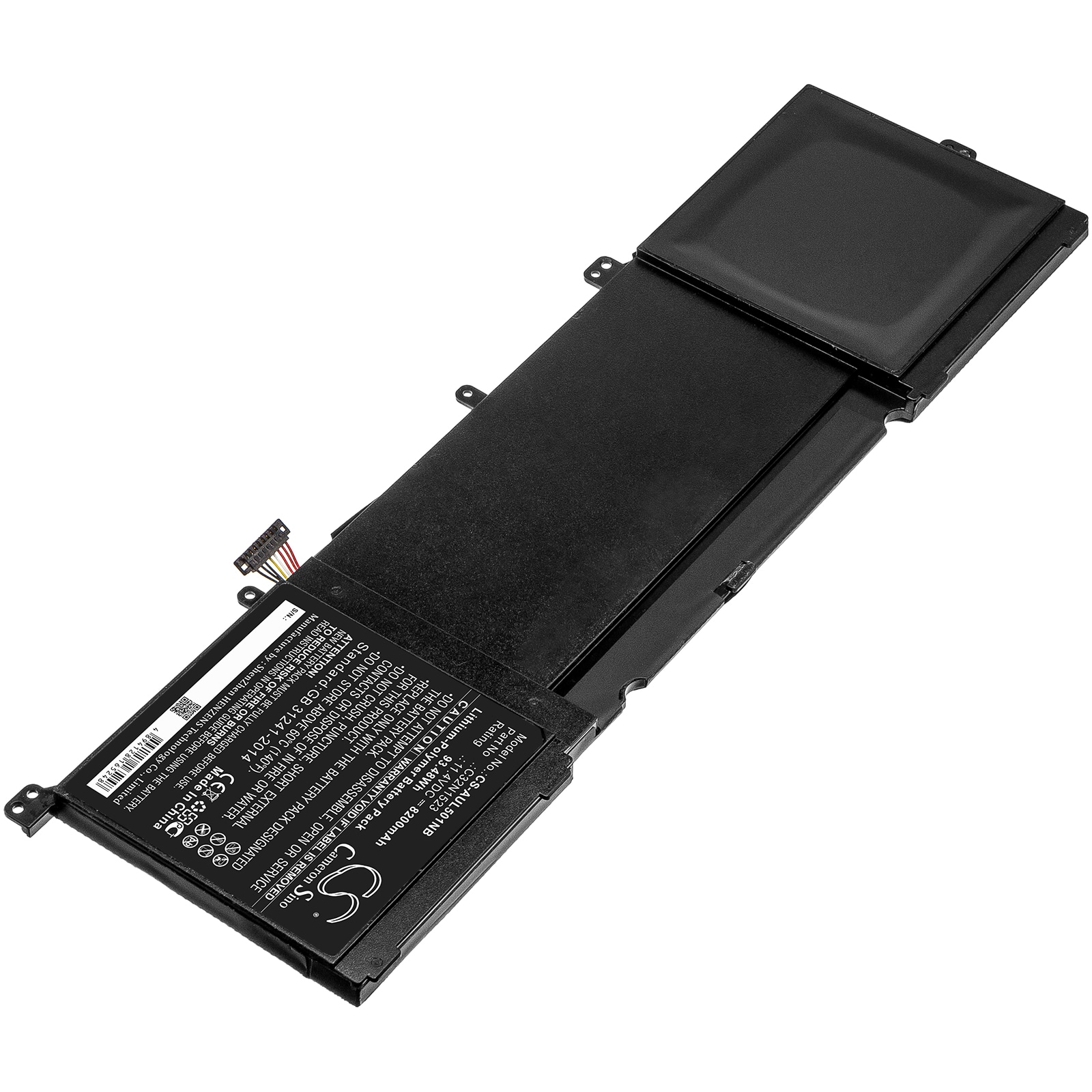Batteri till Notebook, Bärbar dator för Asus UX501VW-FY062T, ZenBook UX501VW-FJ128T m.fl.