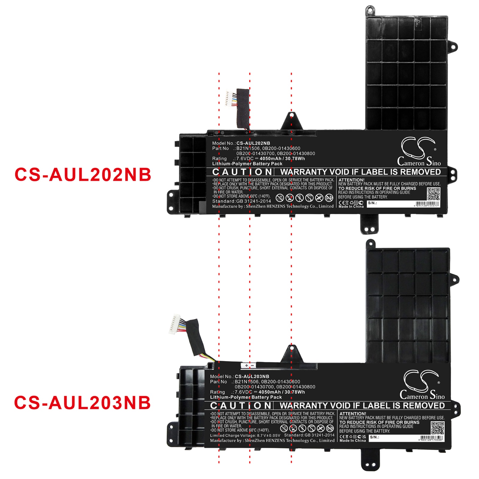 Batteri till Notebook, Bärbar dator för Asus E502SA-XO123T, E502SA-DM065 m.fl.