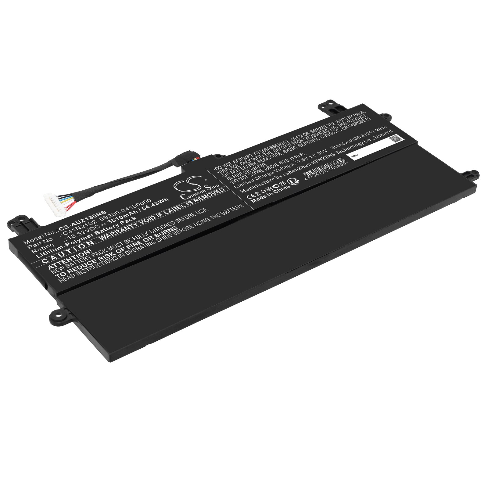 Batteri till Notebook, Bärbar dator för Asus ROG Flow Z13, GZ301, NR2201 m.fl.