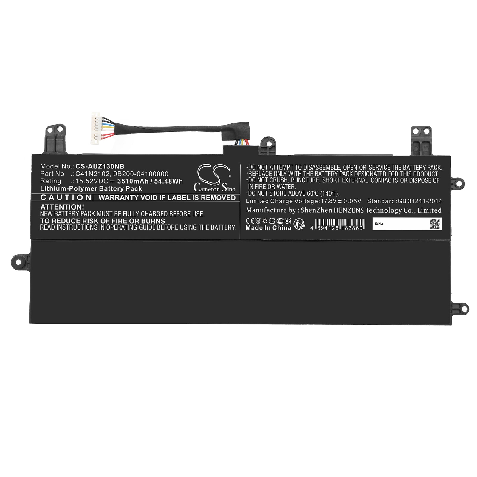 Batteri till Notebook, Bärbar dator för Asus ROG Flow Z13, GZ301, NR2201 m.fl.
