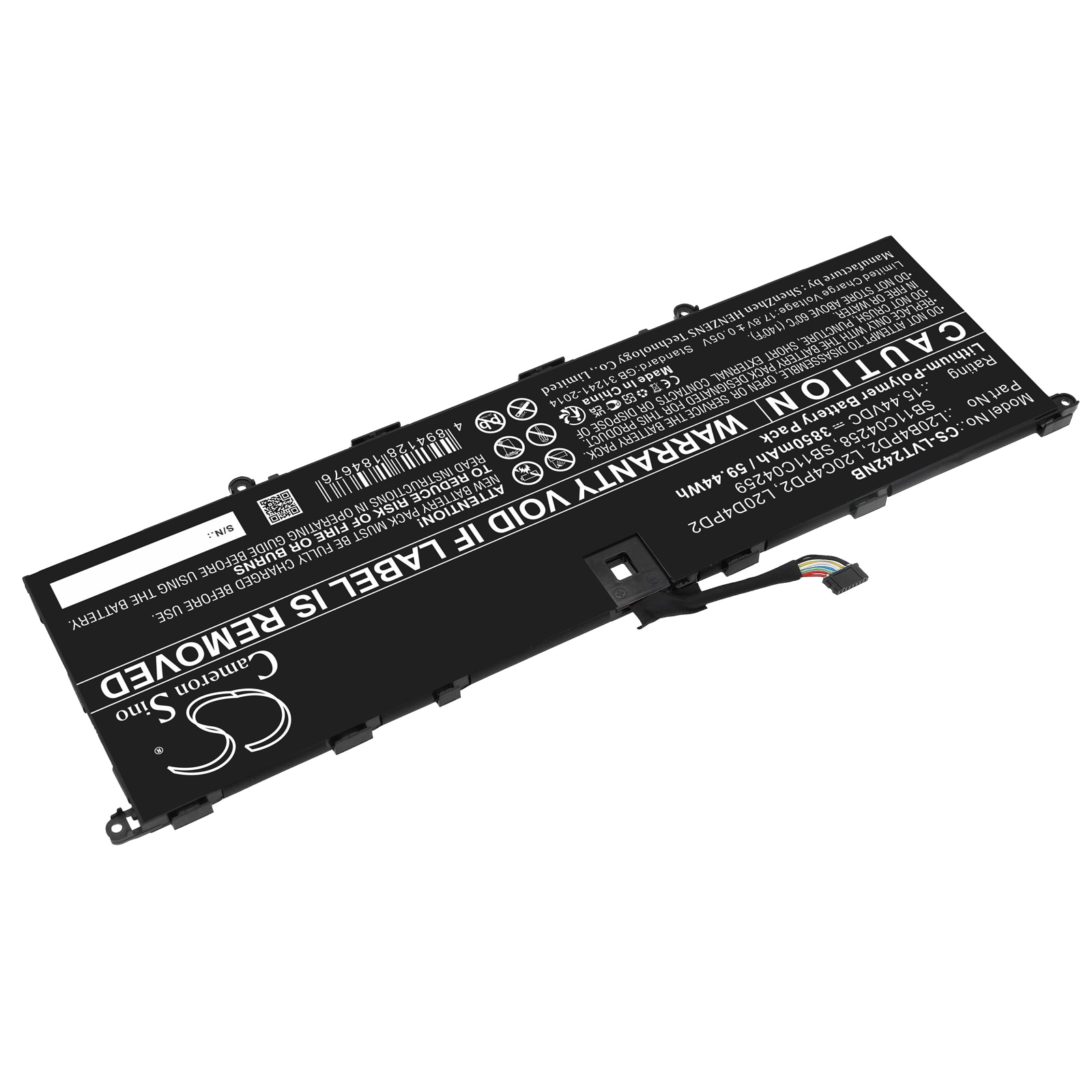 Batteri till Notebook, Bärbar dator för Lenovo ThinkBook 14p G2 ACH 20YN000LUS m.fl.
