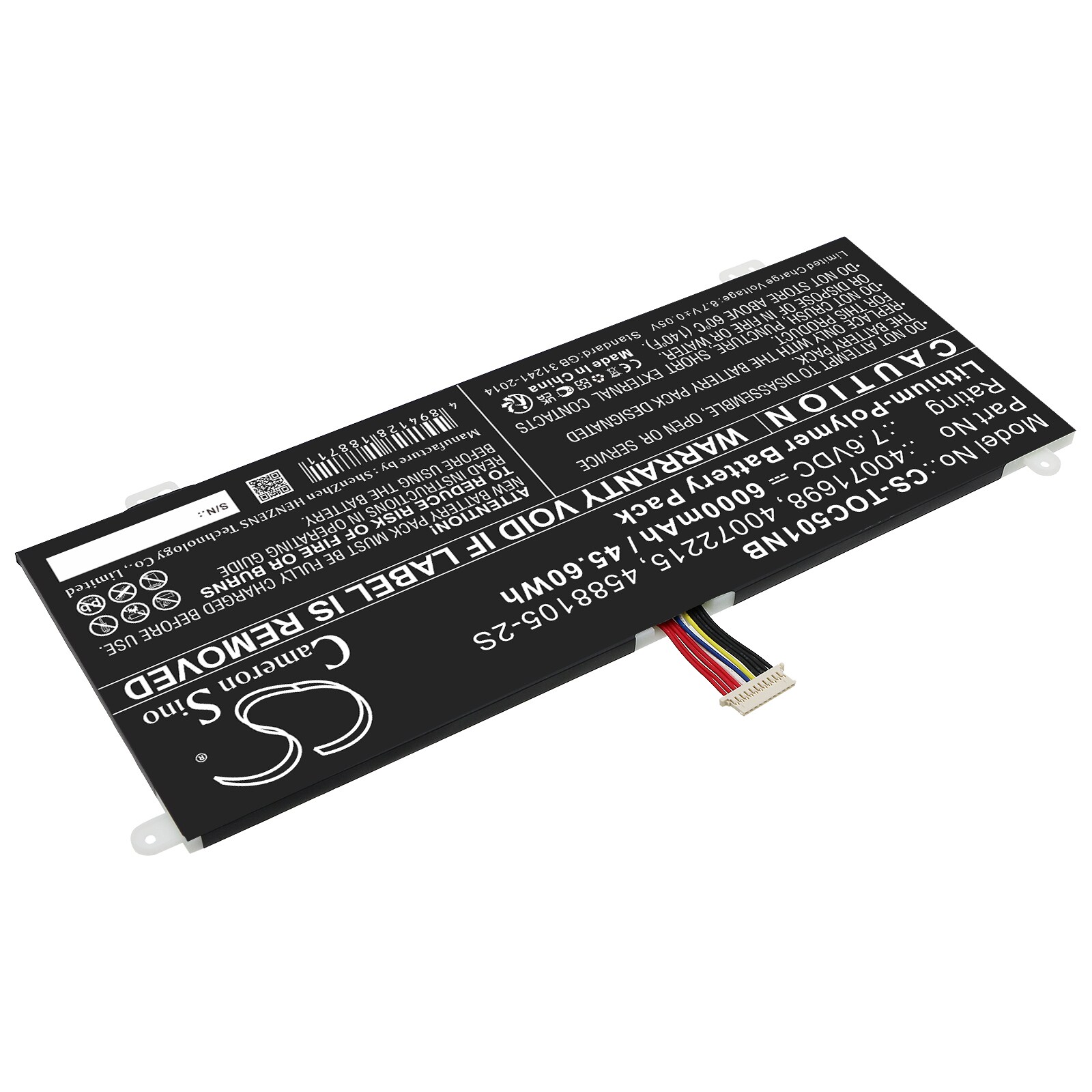 Batteri till Notebook, Bärbar dator för Dynabook Satellite Pro C50-H-106 m.fl.