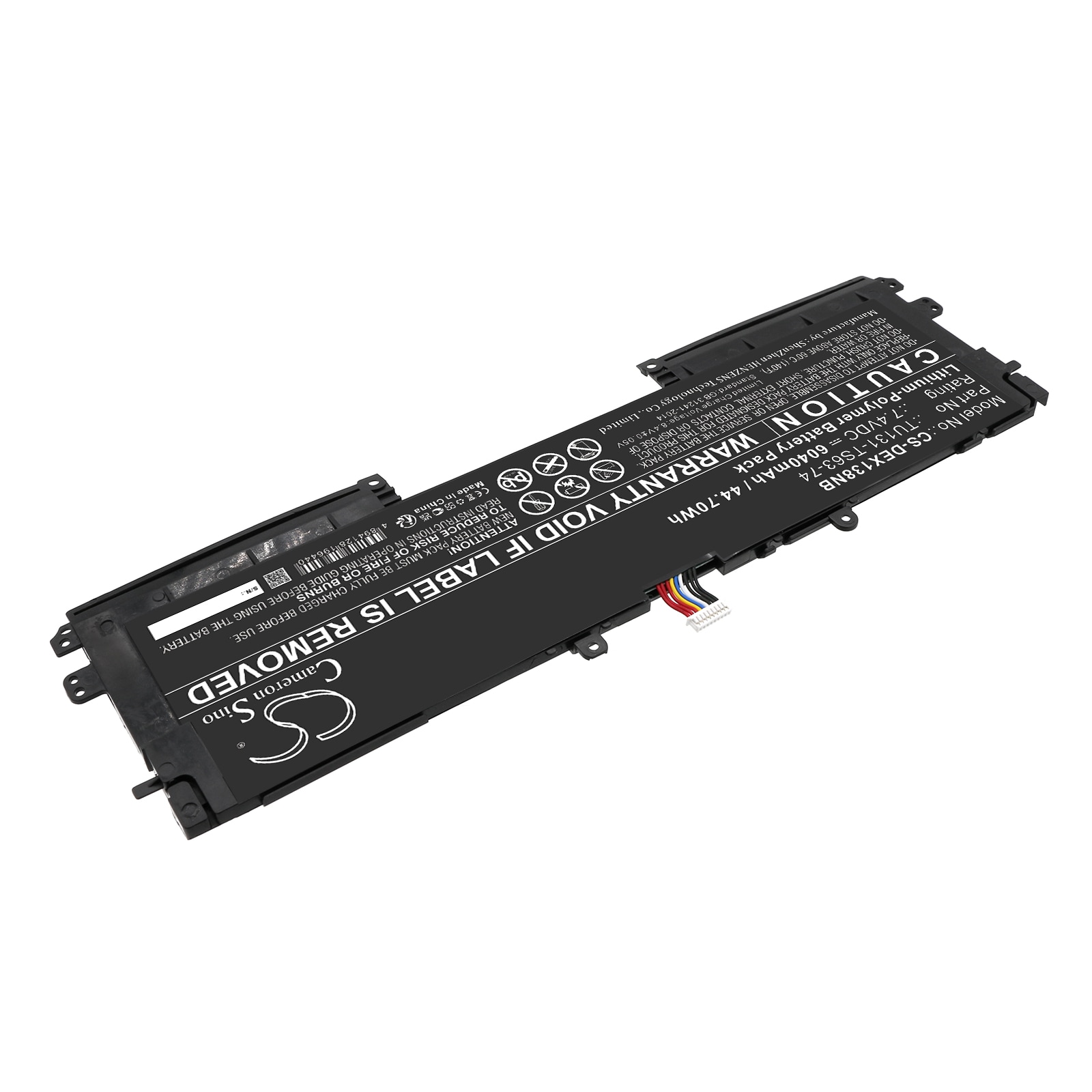 Batteri till Notebook, Bärbar dator för DELL XPS 13D-8808, XPS13D-5701, Schenker S306 m.fl.