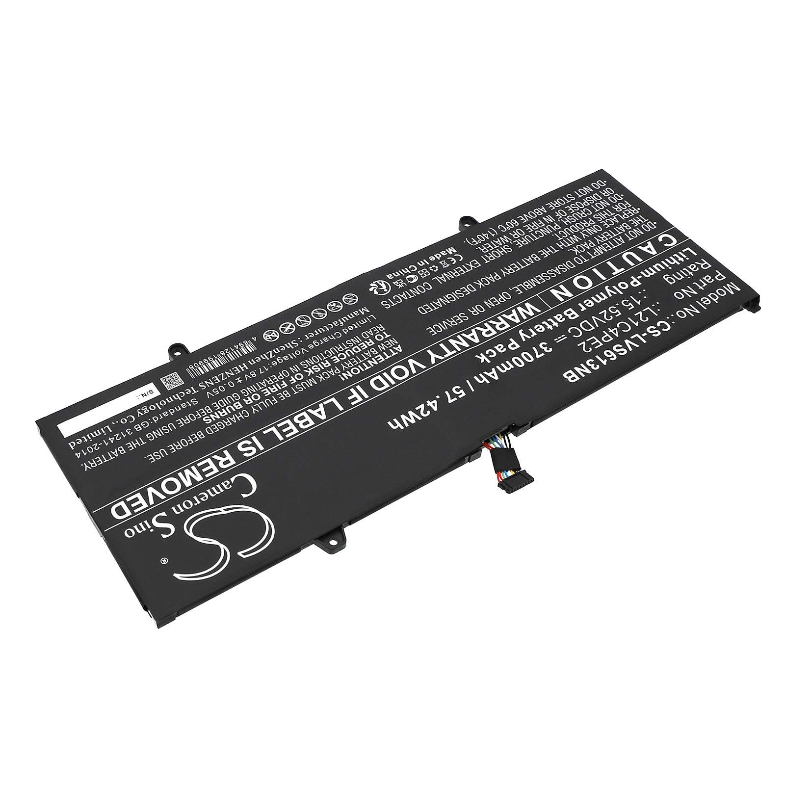 Batteri till Notebook, Bärbar dator för Lenovo Yoga 6 13ALC7 82UD006HKR m.fl.