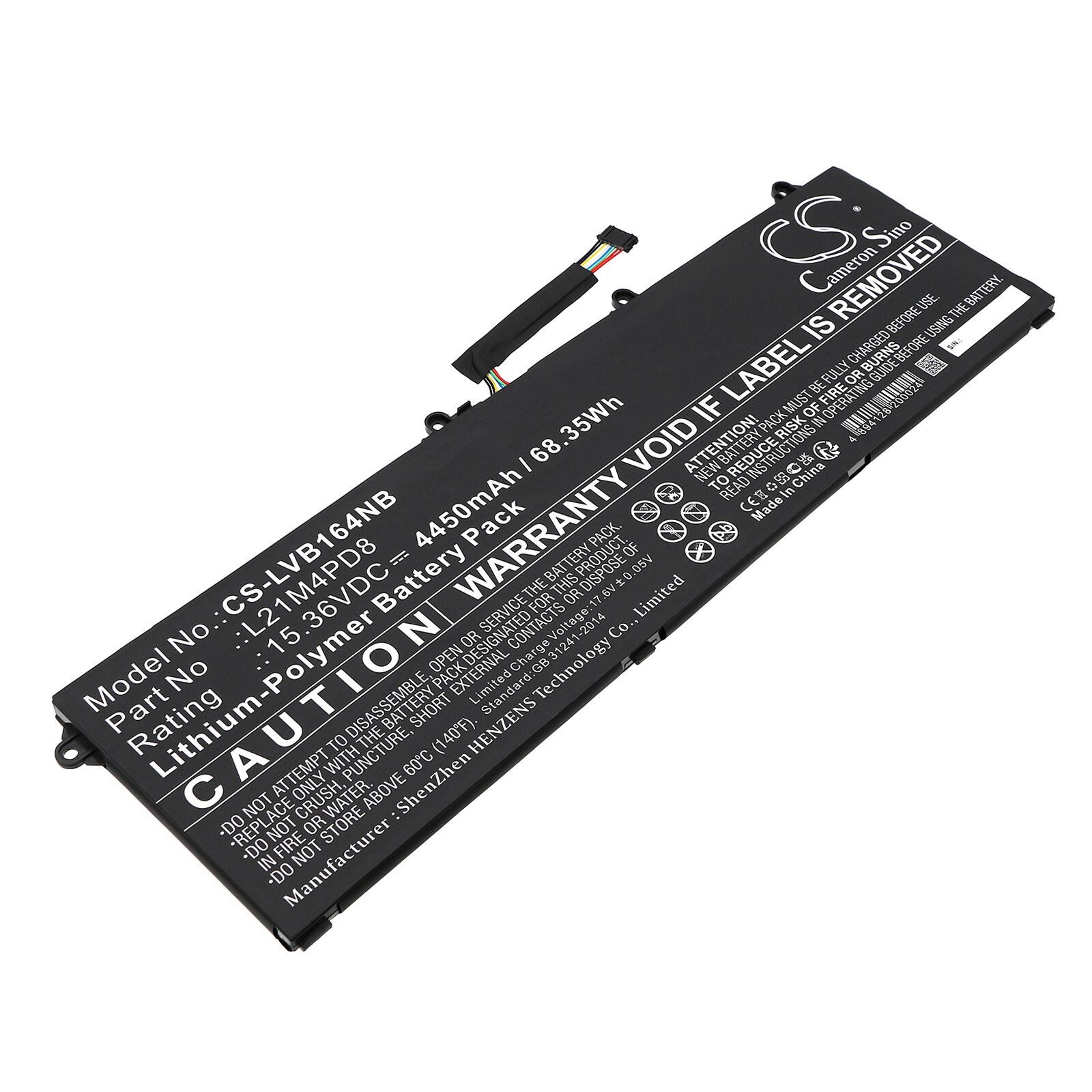 Batteri till Notebook, Bärbar dator för Lenovo ThinkBook 16 G4 IAP 21CY001UPB m.fl.