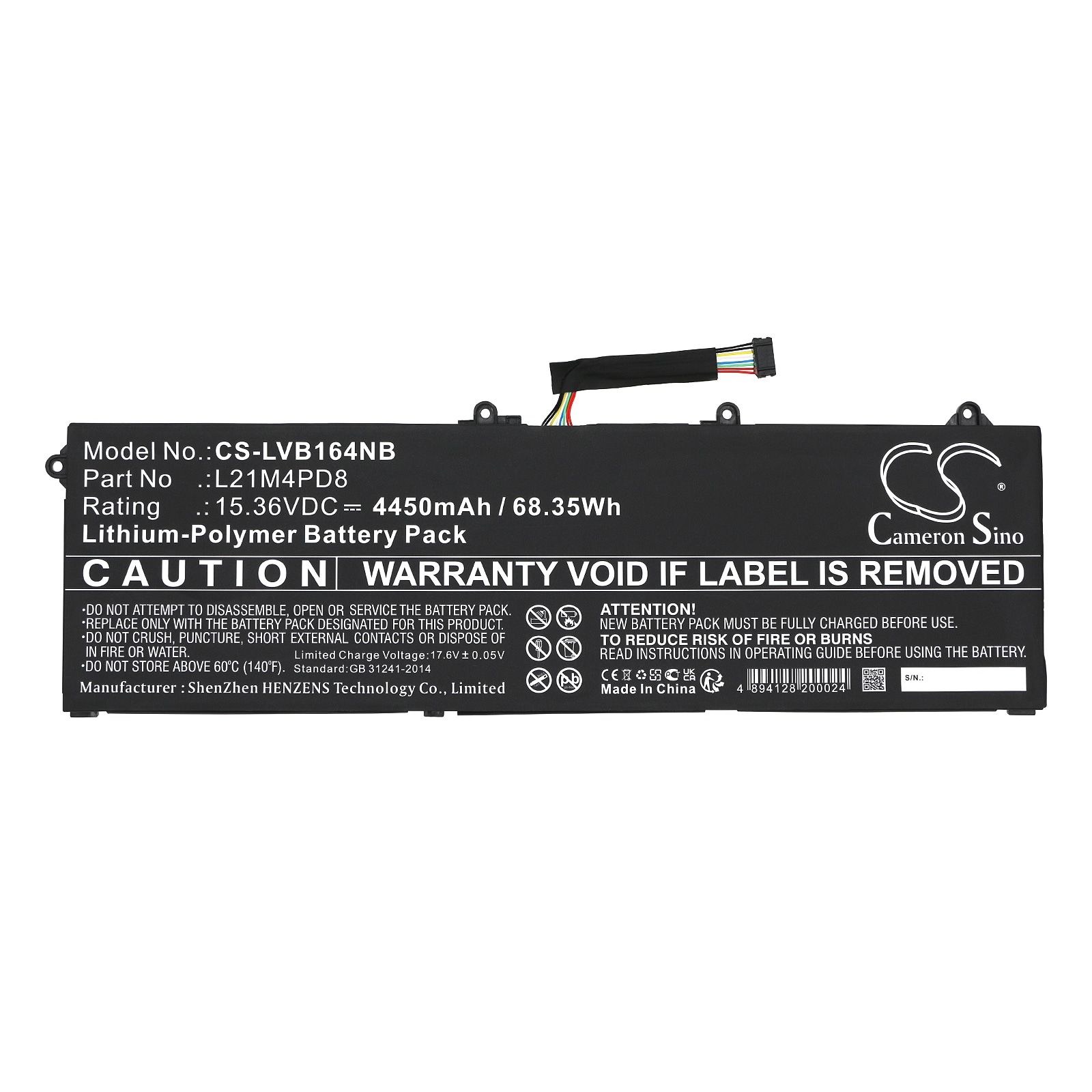 Batteri till Notebook, Bärbar dator för Lenovo ThinkBook 16 G4 IAP 21CY001UPB m.fl.