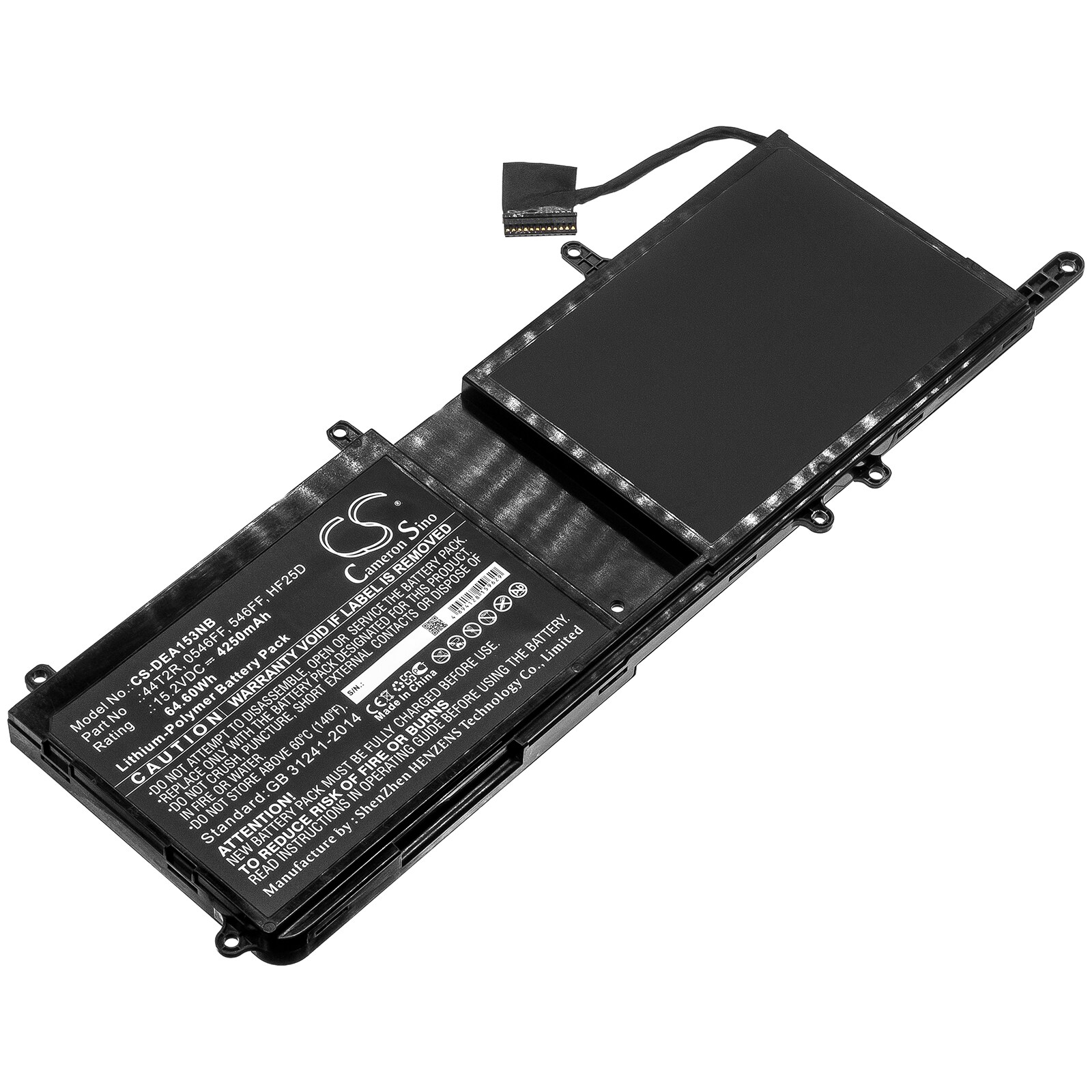 Batteri till Notebook, Bärbar dator för DELL Alienware 15 R3 Max-Q, ALW15C-D2508S m.fl.