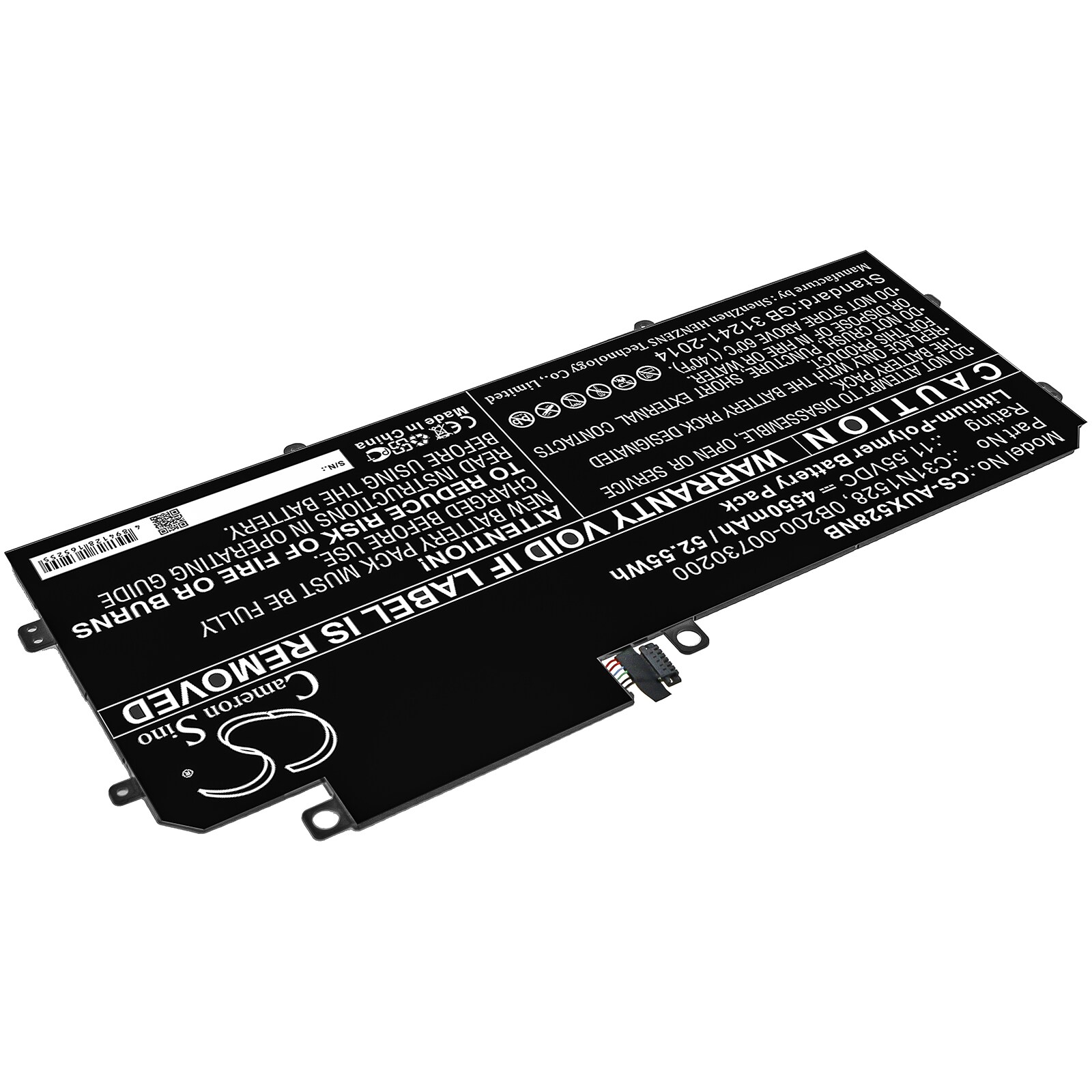 Batteri till Notebook, Bärbar dator för Asus UX360CA, UX360CA-FC060T m.fl.