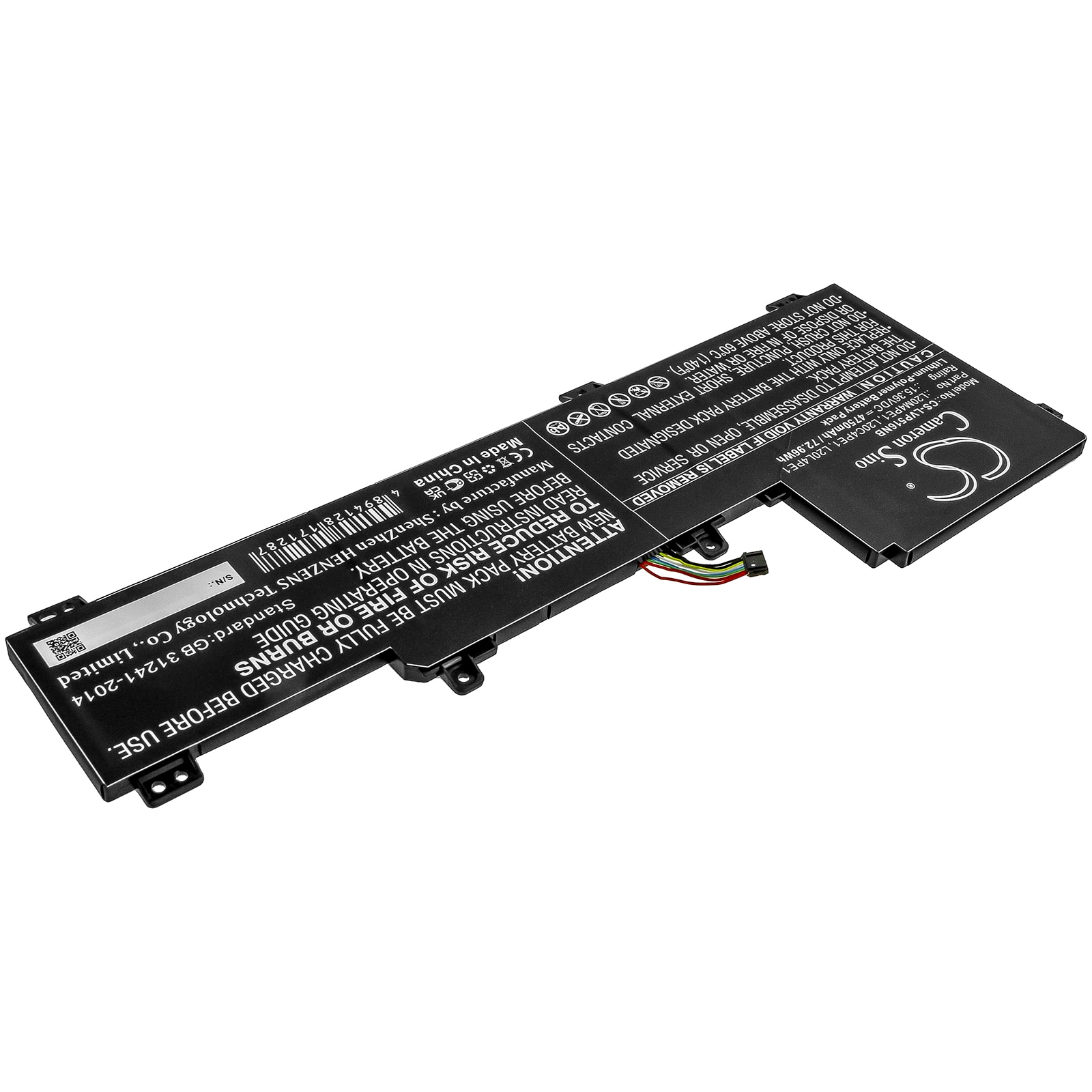 Batteri till Notebook, Bärbar dator för Lenovo IdeaPad 5 Pro, IdeaPad 5 Pro-16IHU6 m.fl.