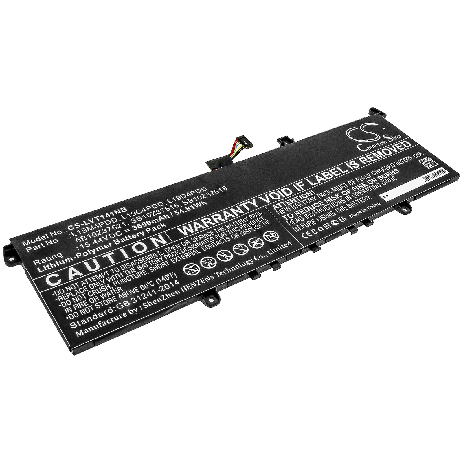 Batteri till Notebook, Bärbar dator för Lenovo ThinkBook 13s G2 ITL-20V9000LAU m.fl.