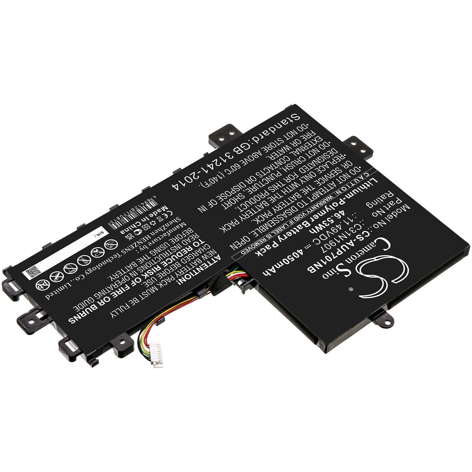 Batteri till Notebook, Bärbar dator för Asus Business P1701FA-AU657, Business P1701DA m.fl.