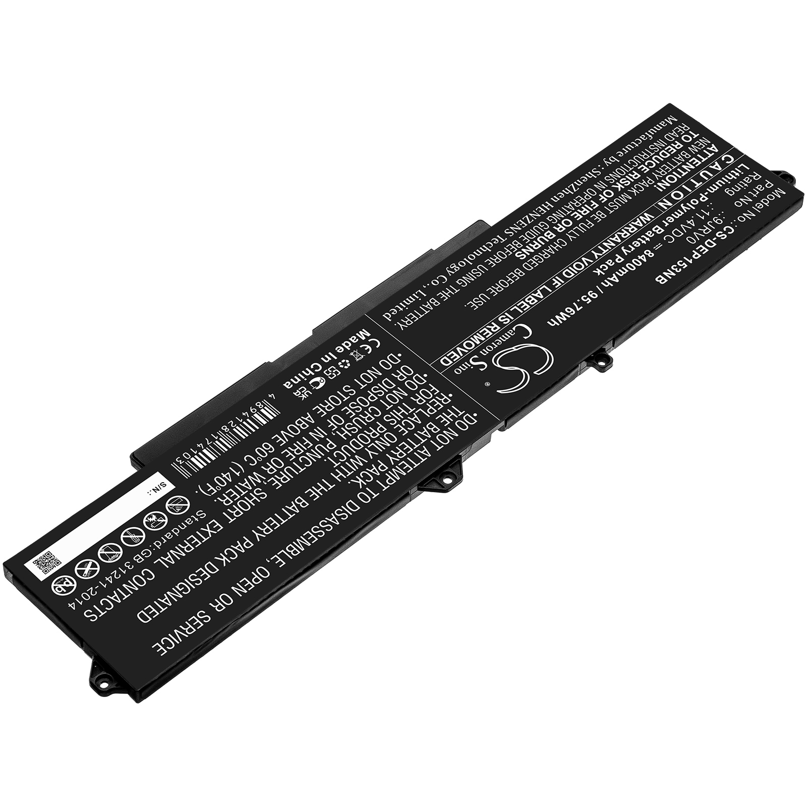 Batteri till Notebook, Bärbar dator för DELL Precision 15 3561