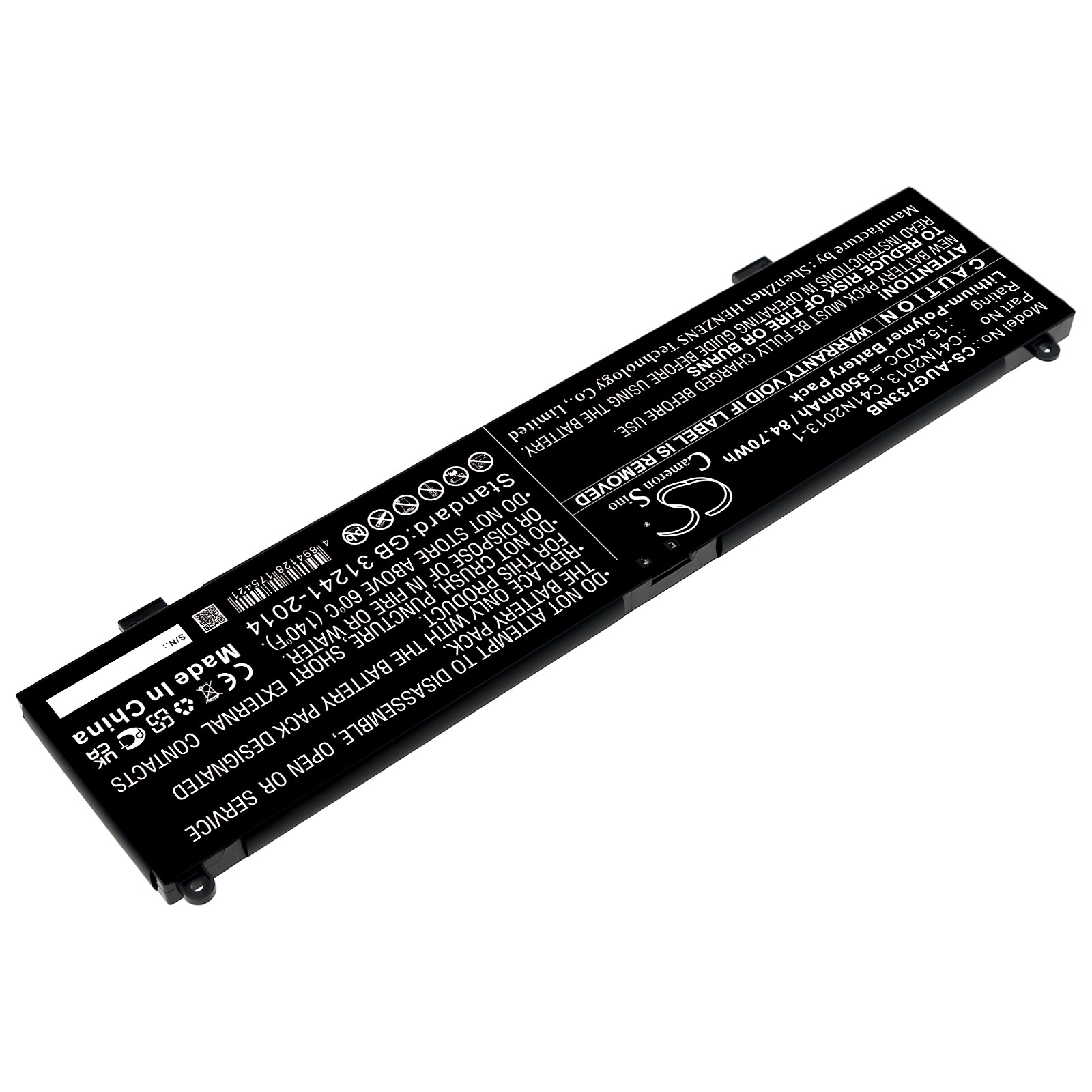 Batteri till Notebook, Bärbar dator för Asus ROG Strix SCAR 17 G733QR-HG061T m.fl.