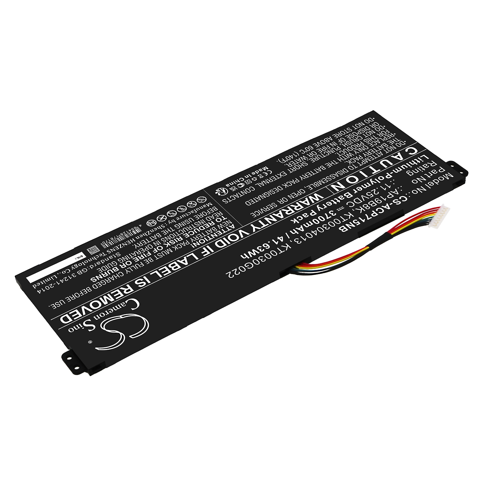 Batteri till Notebook, Bärbar dator för Acer TravelMate P2 TMP215-52-59AJ m.fl.