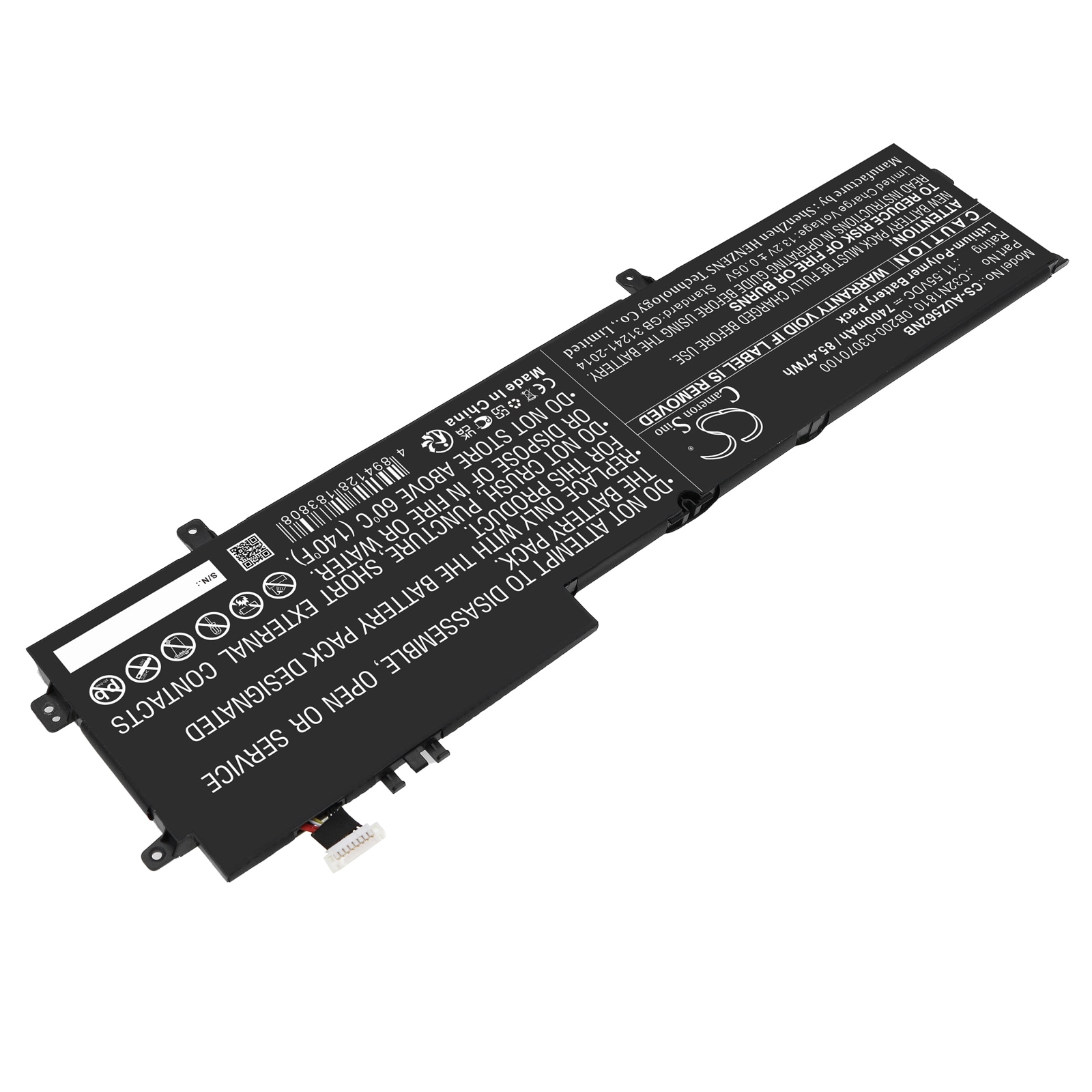 Batteri till Notebook, Bärbar dator för Asus ZenBook Flip 15 UX562FD-2G m.fl.