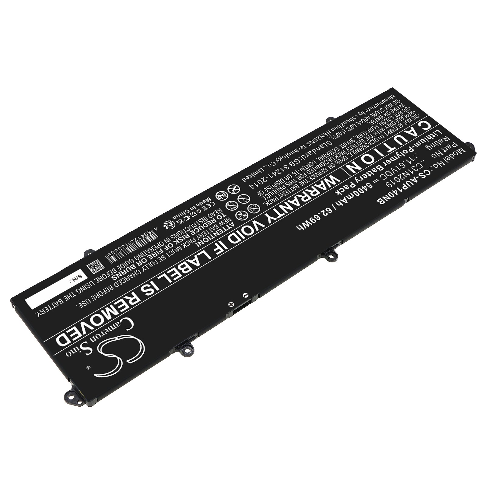Batteri till Notebook, Bärbar dator för Asus VivoBook Pro 14X OLED M7400 m.fl.