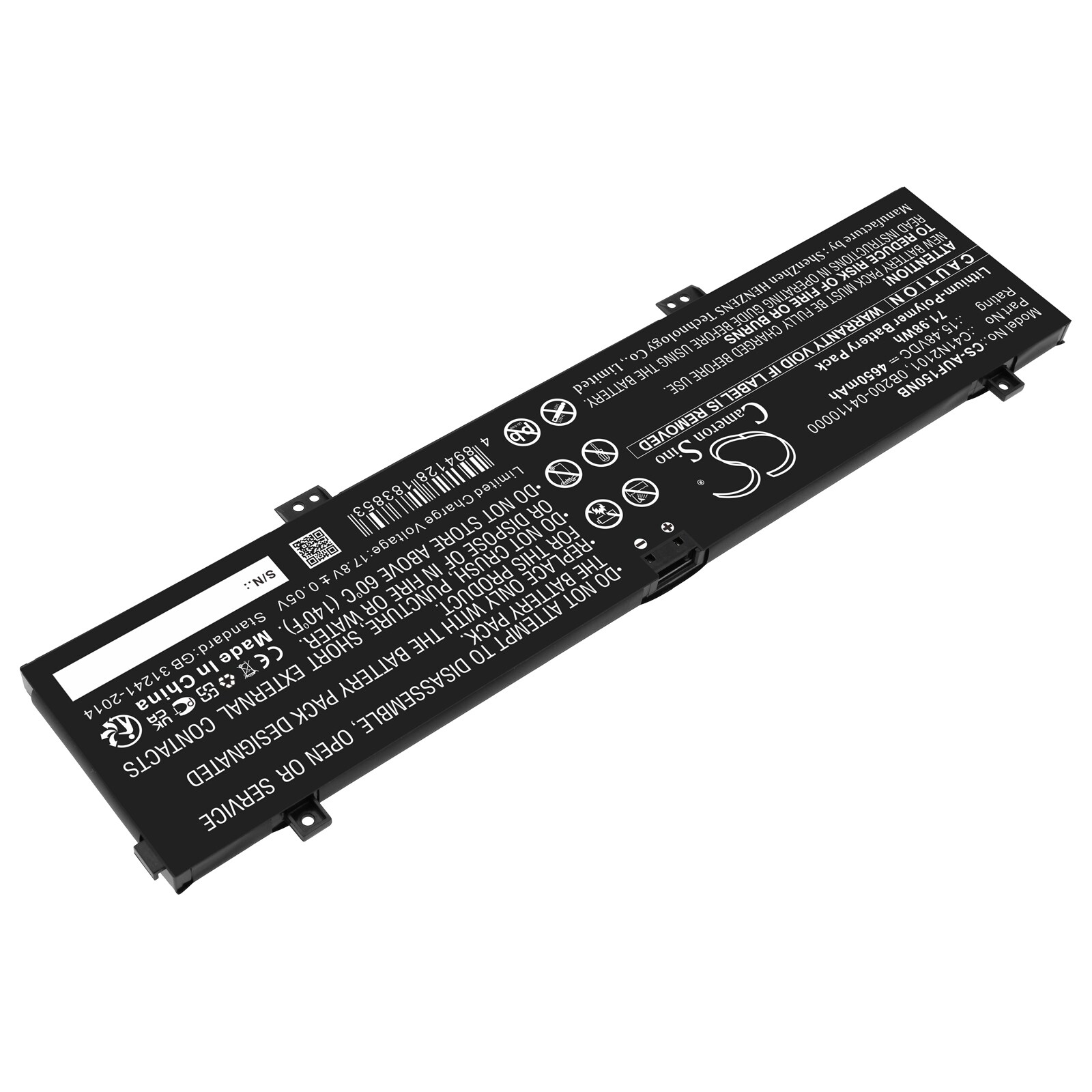 Batteri till Notebook, Bärbar dator för Asus TUF Dash F15 FX517ZE-HN046W m.fl.
