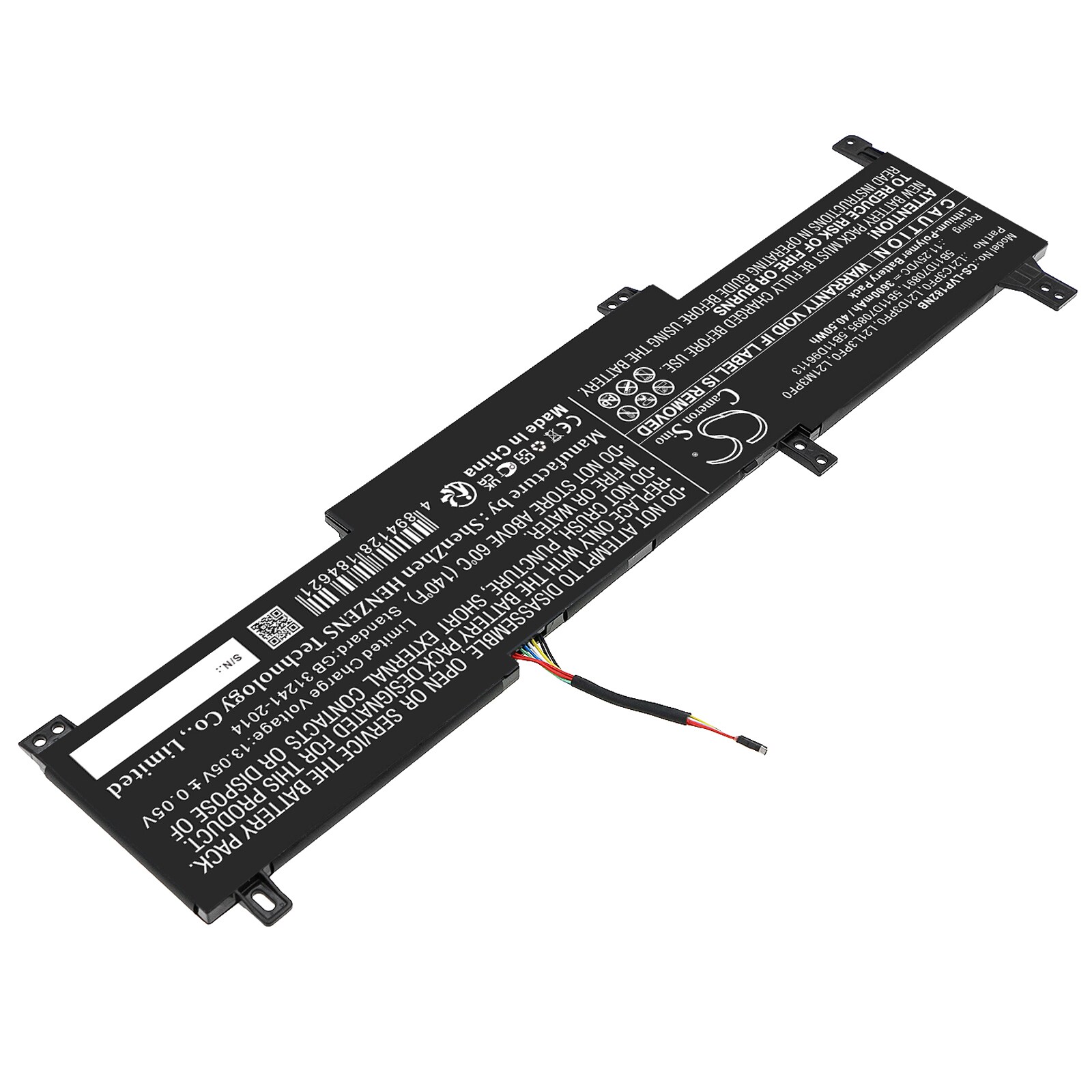 Batteri till Notebook, Bärbar dator för Lenovo IdeaPad 1 15IJL7 82LX005DIN m.fl.