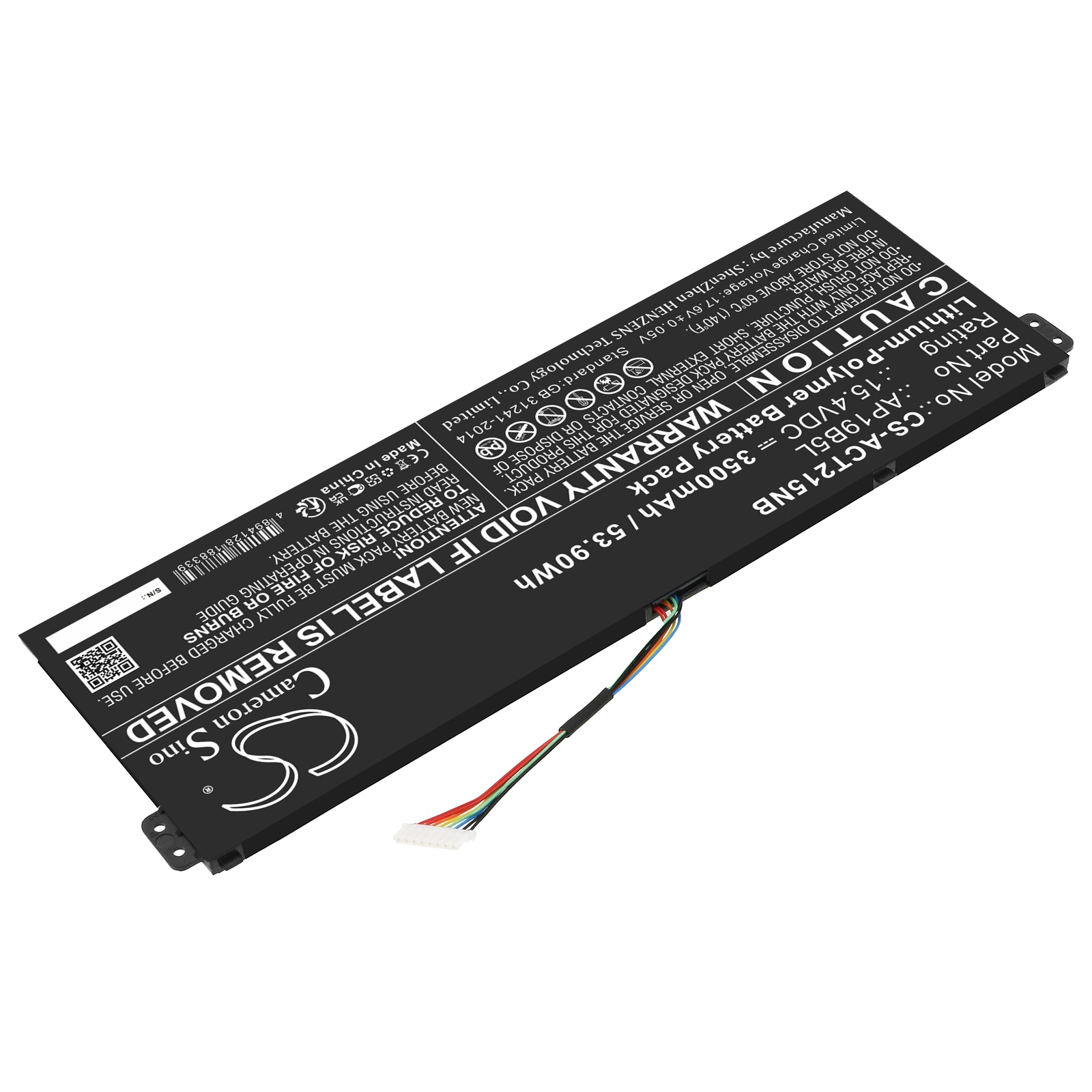 Batteri till Notebook, Bärbar dator för Acer TravelMate P2 TMP215-41-R74Q m.fl.