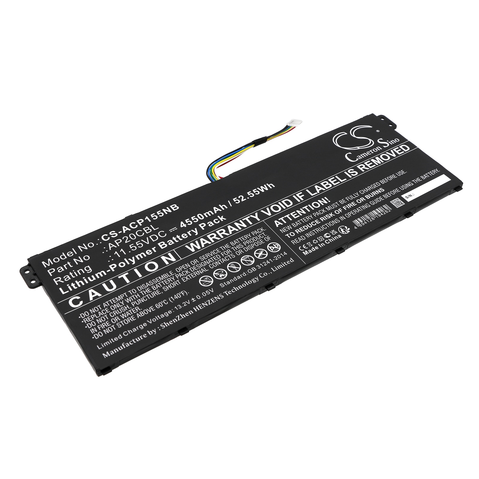 Batteri till Notebook, Bärbar dator för Acer Swift 3 SF314-511-51YL m.fl.