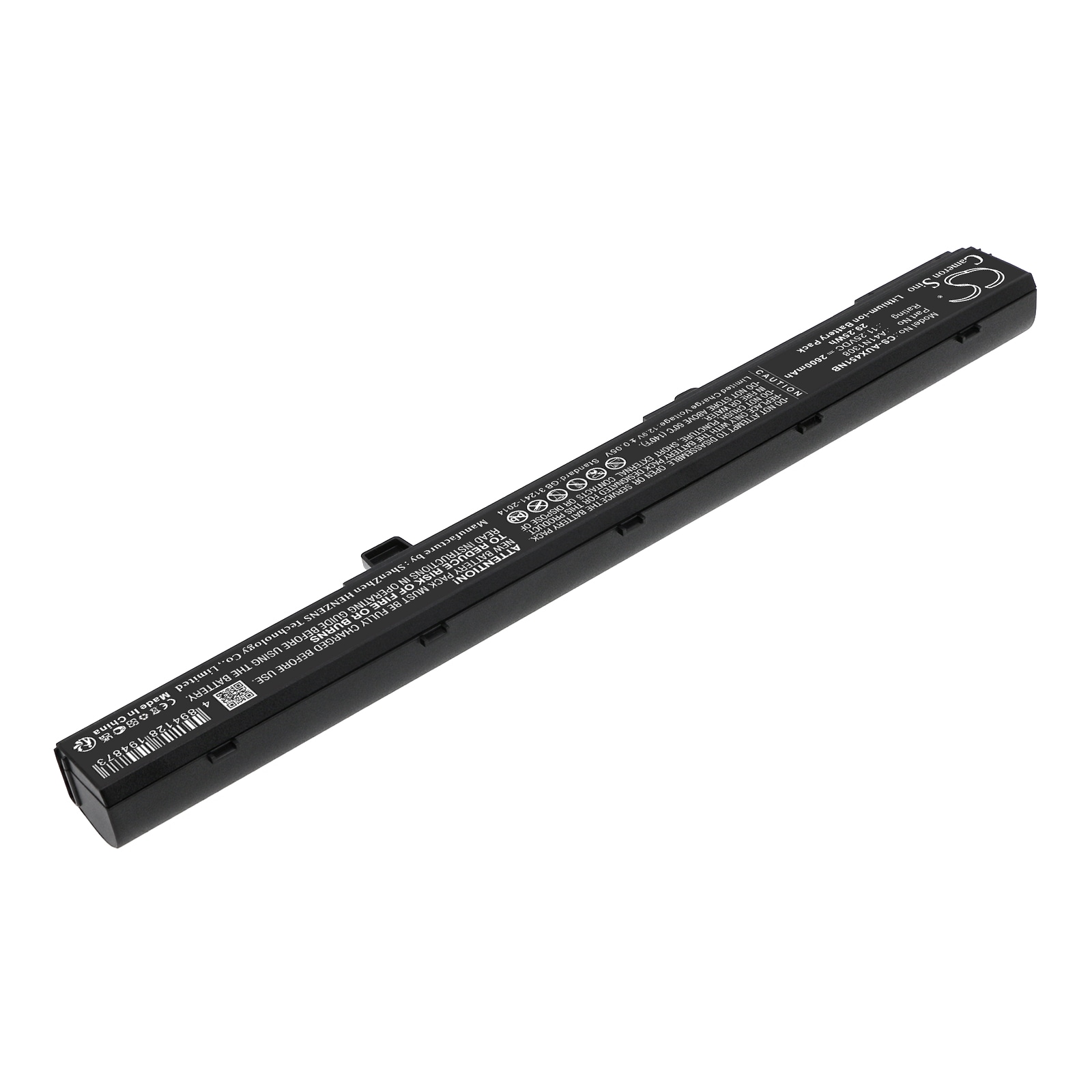 Batteri till Notebook, Bärbar dator för Asus X551C, X551CA, X551CA-0051A2117U m.fl.