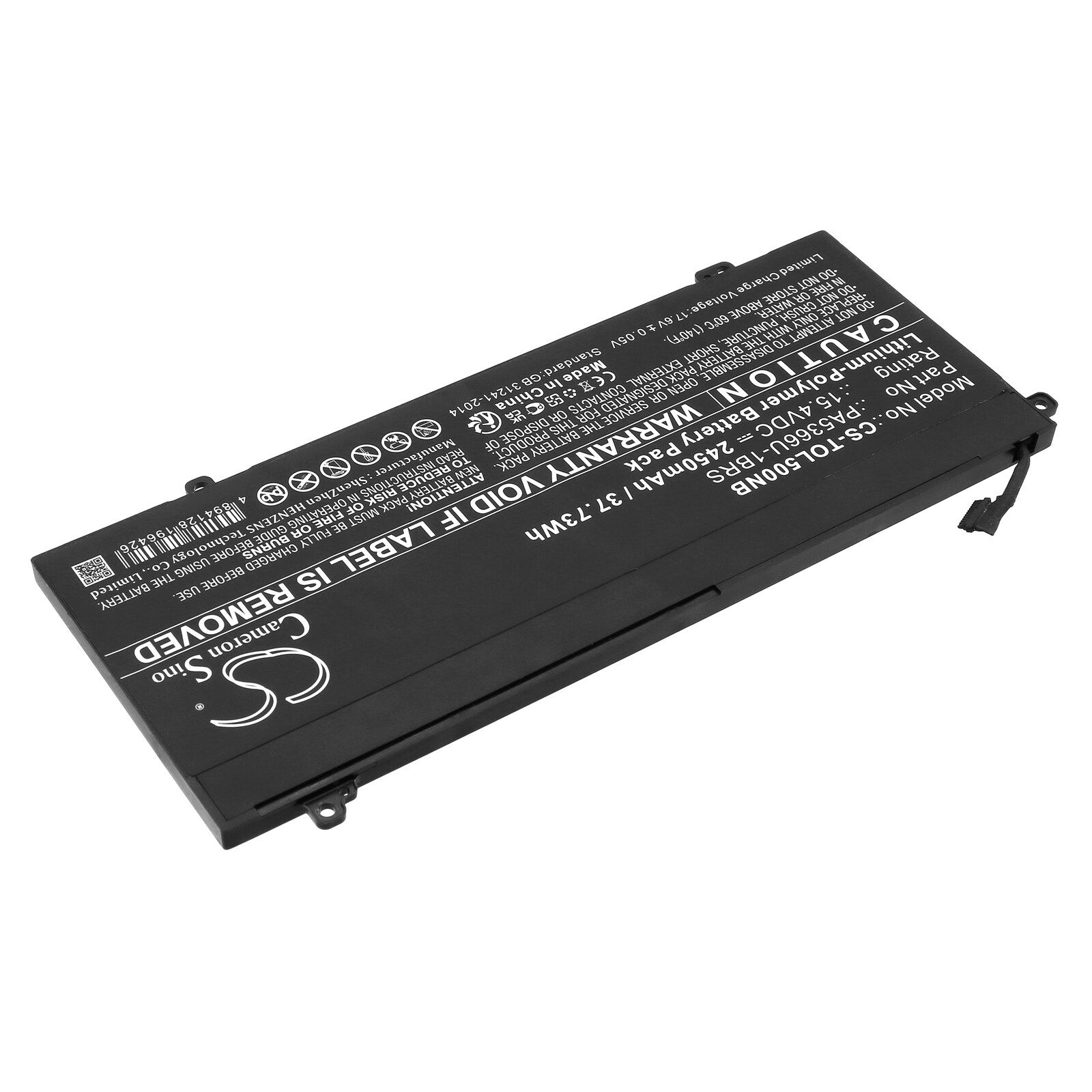 Batteri till Notebook, Bärbar dator för Toshiba Dynabook Satellite Pro L50 m.fl.