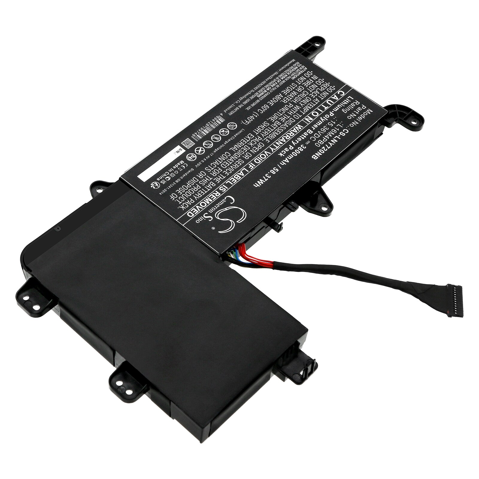 Batteri till Notebook, Bärbar dator för Lenovo Legion Y720-15IKB(80VR/81CQ) m.fl.