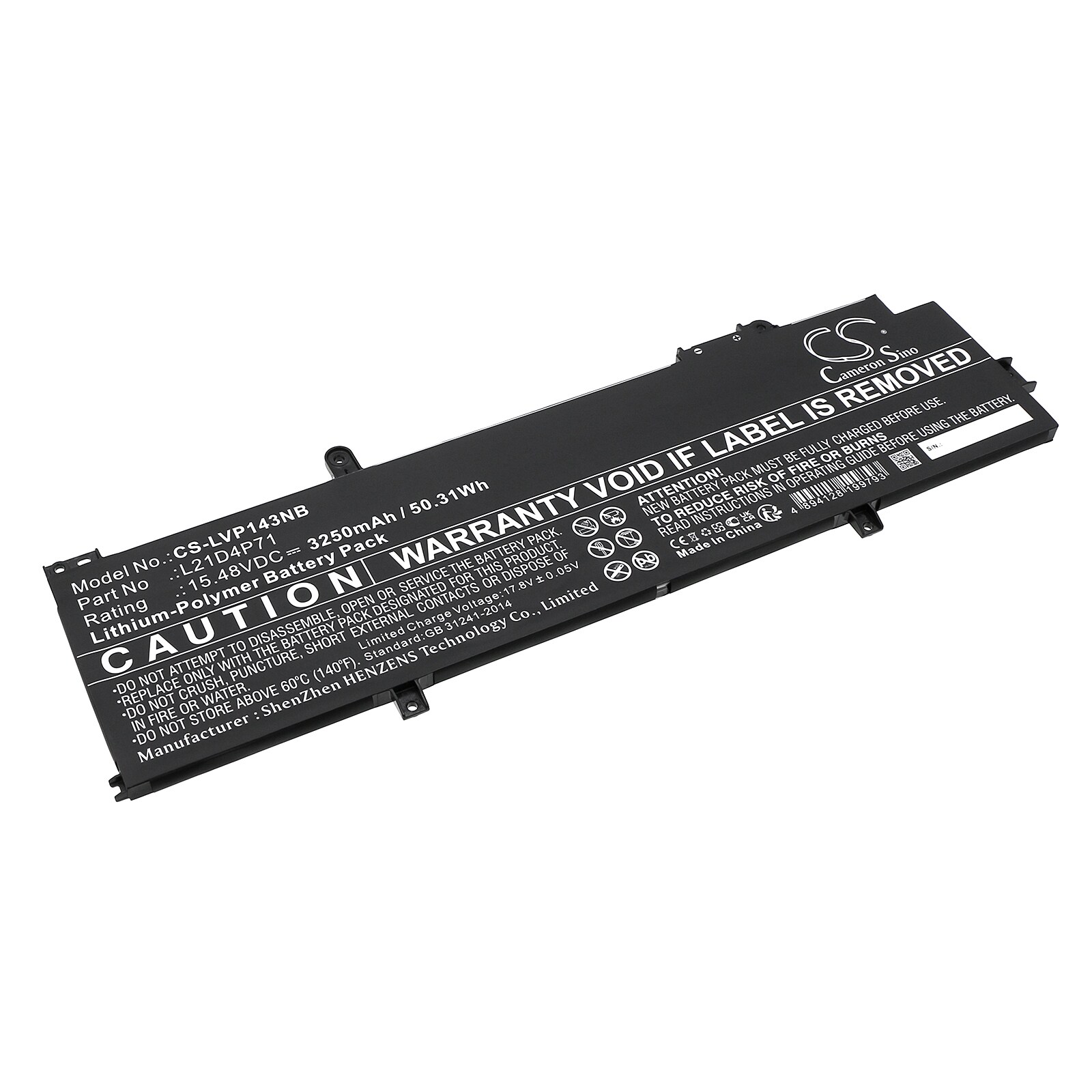 Batteri till Notebook, Bärbar dator för Lenovo ThinkPad P14s Gen 3(AMD)21J5000LMZ m.fl.