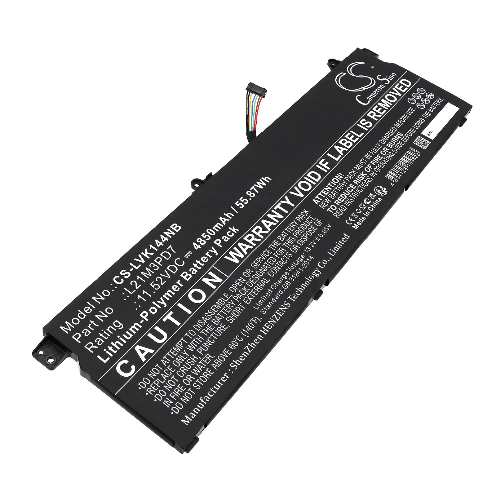 Batteri till Notebook, Bärbar dator för Lenovo Thinkbook 14 G4+IAP, 21CY0037SA