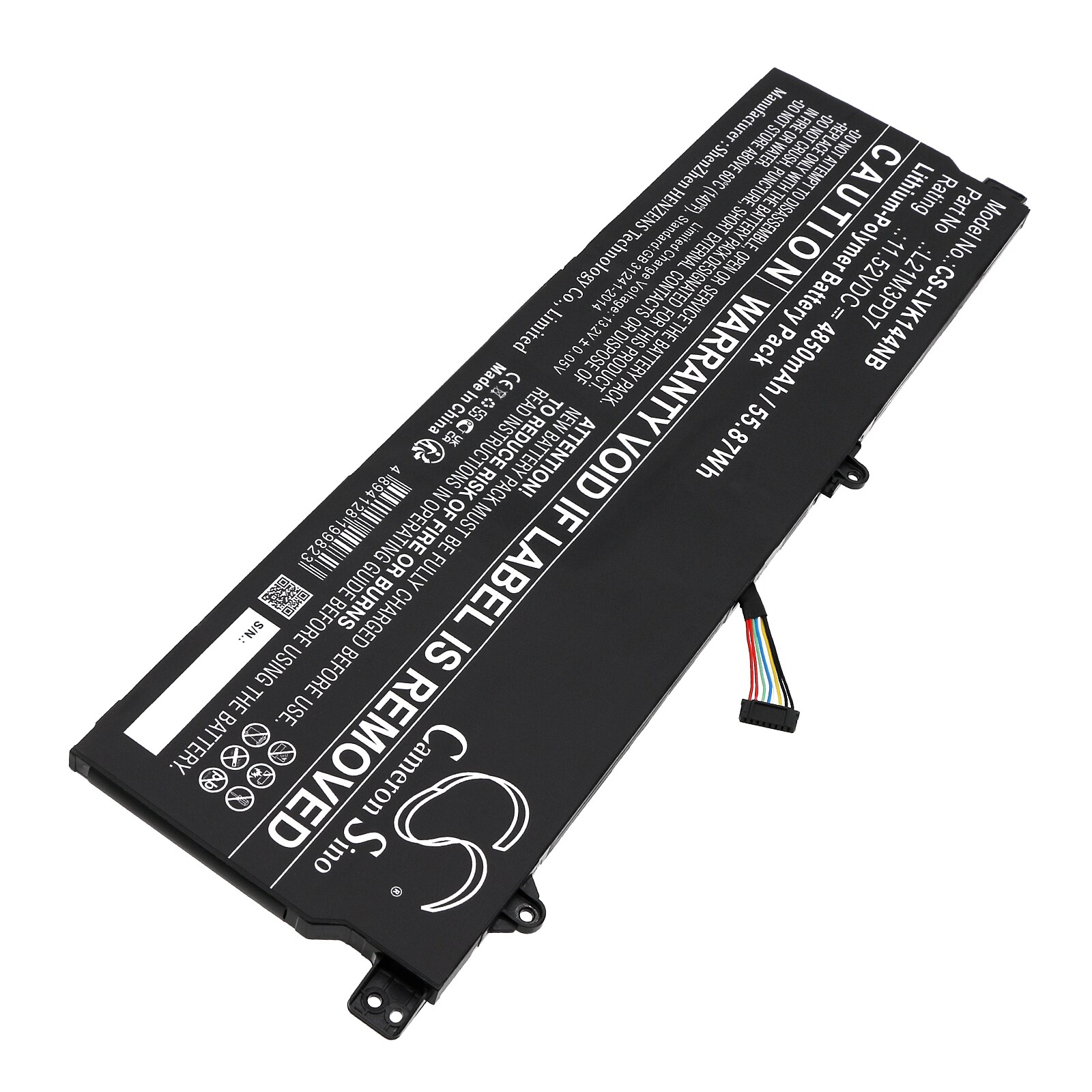 Batteri till Notebook, Bärbar dator för Lenovo Thinkbook 14 G4+IAP, 21CY0037SA