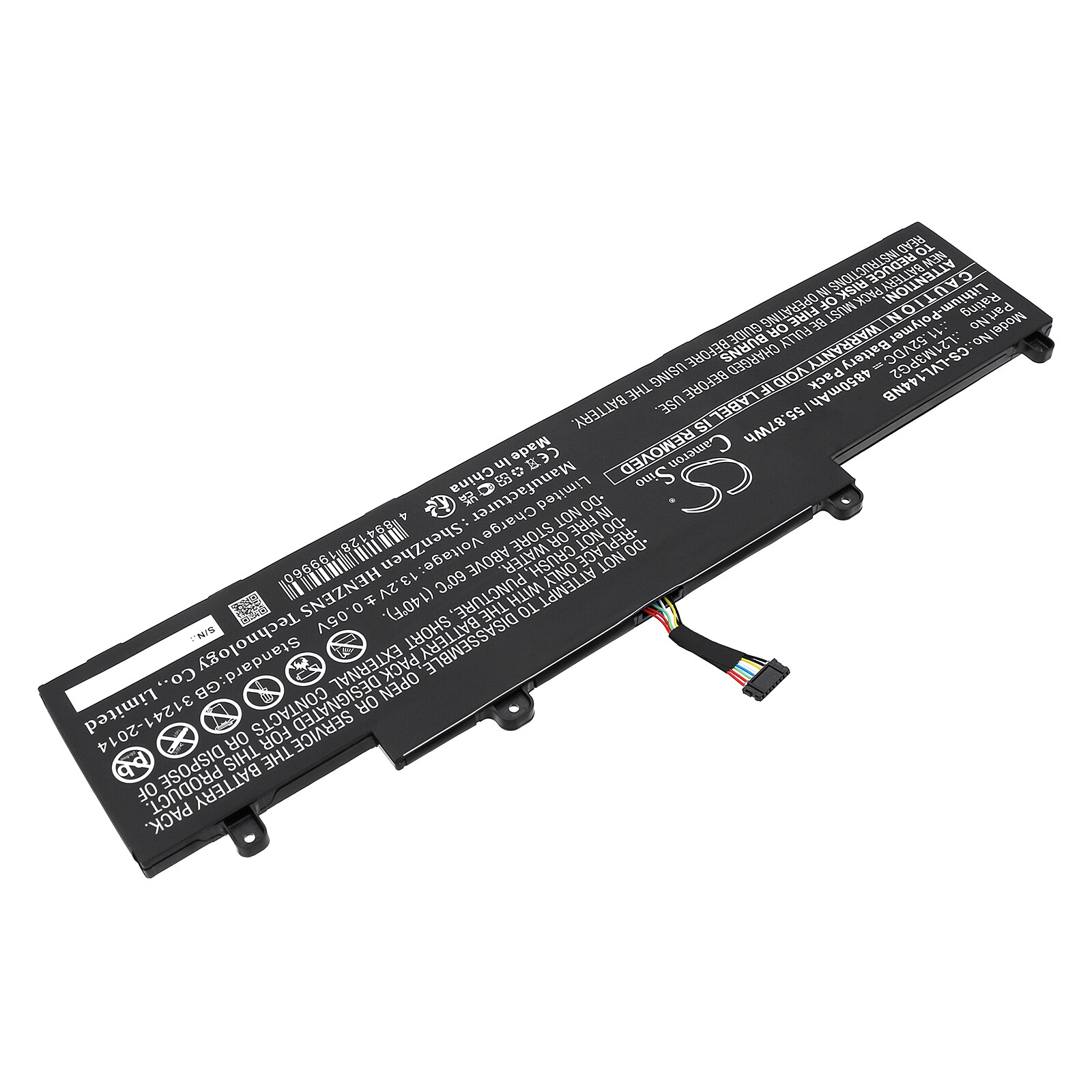 Batteri till Notebook, Bärbar dator för Lenovo ThinkPad L14 Gen 4(Intel)21H10063ED m.fl.