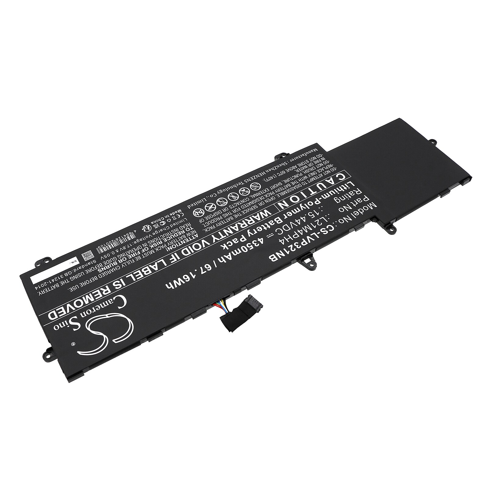Batteri till Notebook, Bärbar dator för Lenovo ThinkBook Plus G3 IAP 21EL001FFR m.fl.