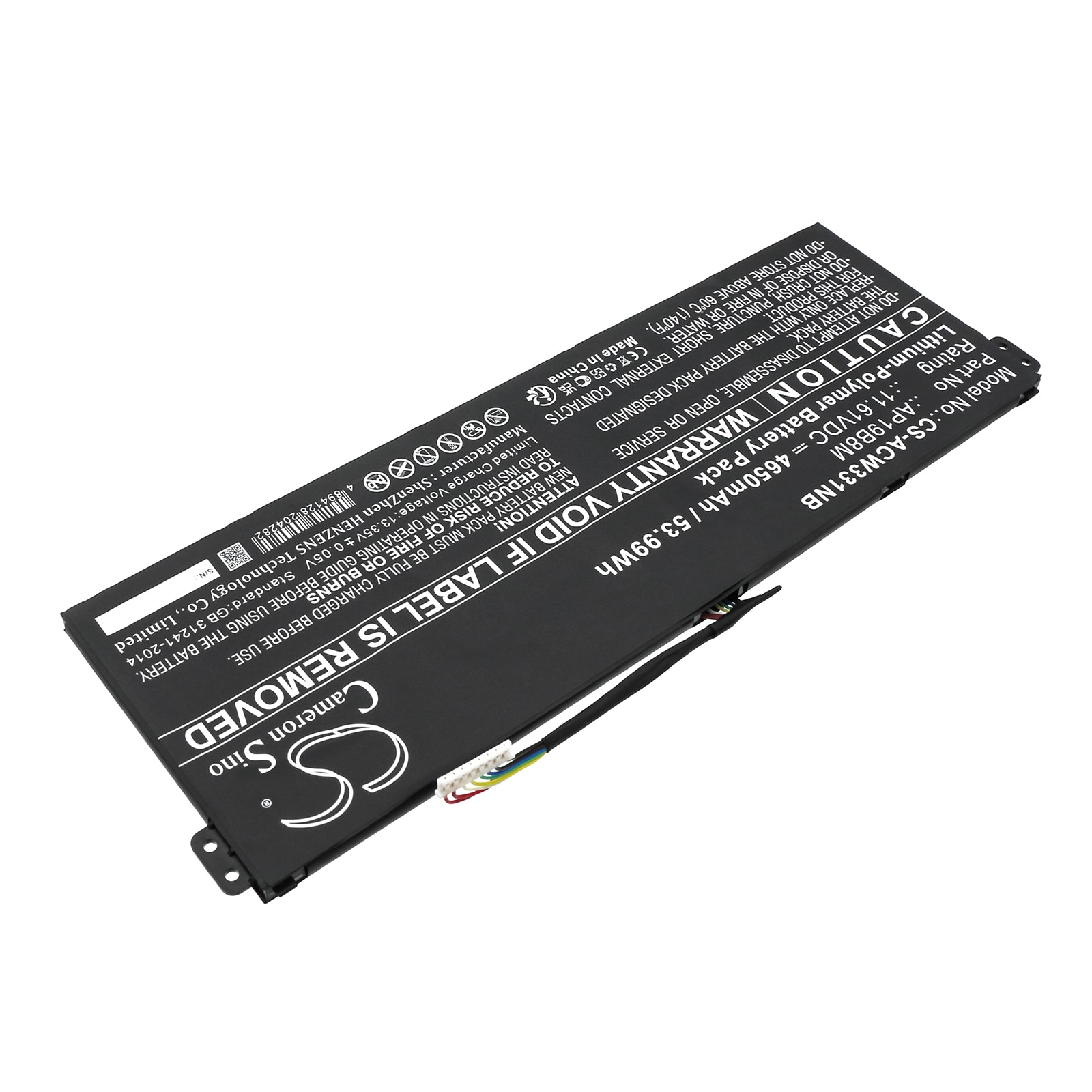 Batteri till Notebook, Bärbar dator för Acer Chromebook Spin 713 CP713-3W-57JX m.fl.